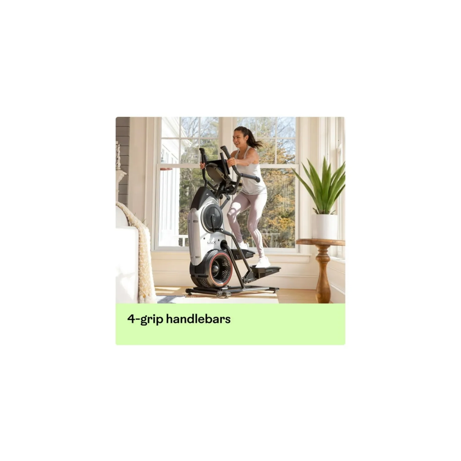 BowFlex Max Trainer M6 - Compact Elliptical Machine with Interval Training, Full-Body Workout & Smart Features