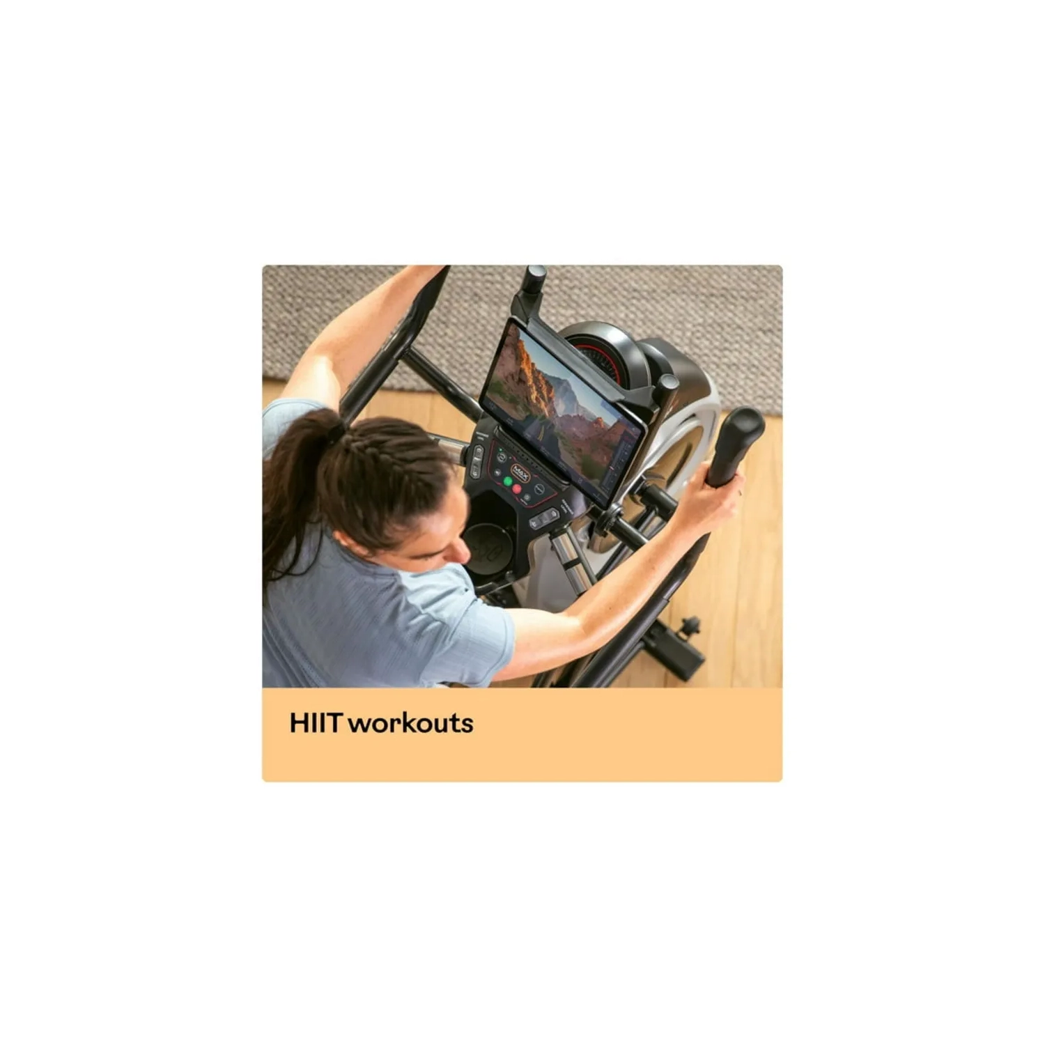 BowFlex Max Trainer M6 - Compact Elliptical Machine with Interval Training, Full-Body Workout & Smart Features