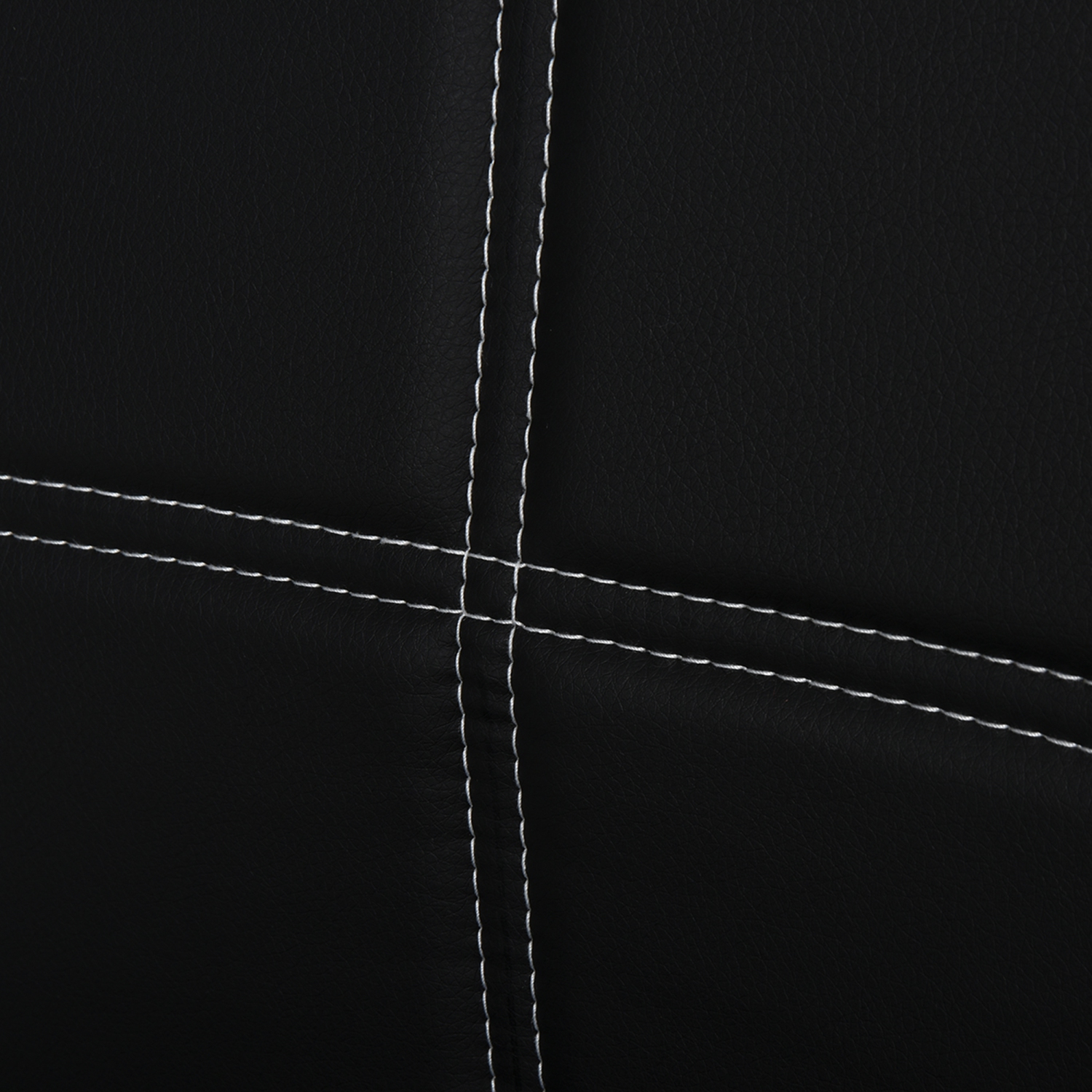 HOMCOM – Ensemble table de salle à manger pour 2, 3 pièces, table de cuisine rectangulaire en verre et chaises avec cadre en métal et revêtement en