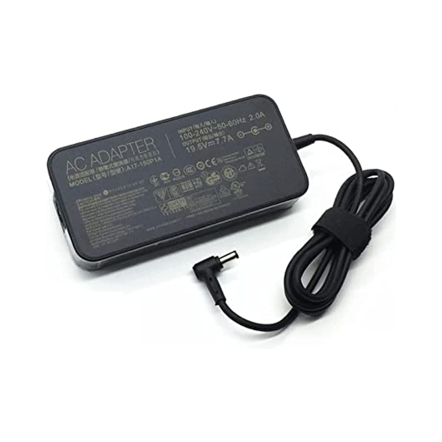 19.5V 7.7A 150W Laptop Charger A17-150P1A for Asus: GL503G GL503GE GL703G GL703GE GL703GS GL703V GL703VD GL703VM GL503V GL503VD GL503VM FX504GM G53S