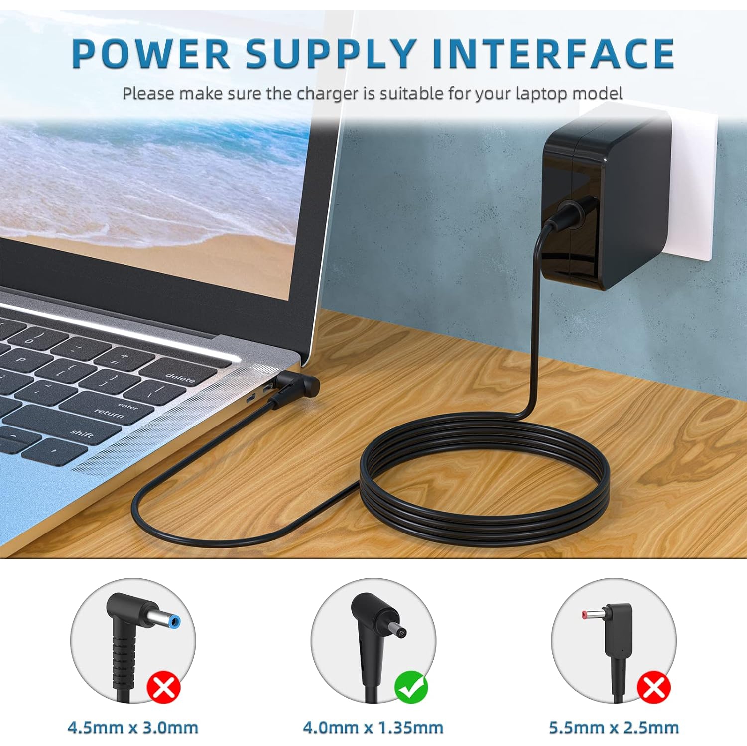 Chargeur 33&nbsp;W de 45&nbsp;W pour portable X512ja X512f X512d X515 X515ja X515ja 515&nbsp;m X540u X541 X541u X509j X510u X510qa X510ua 553&nbsp;m