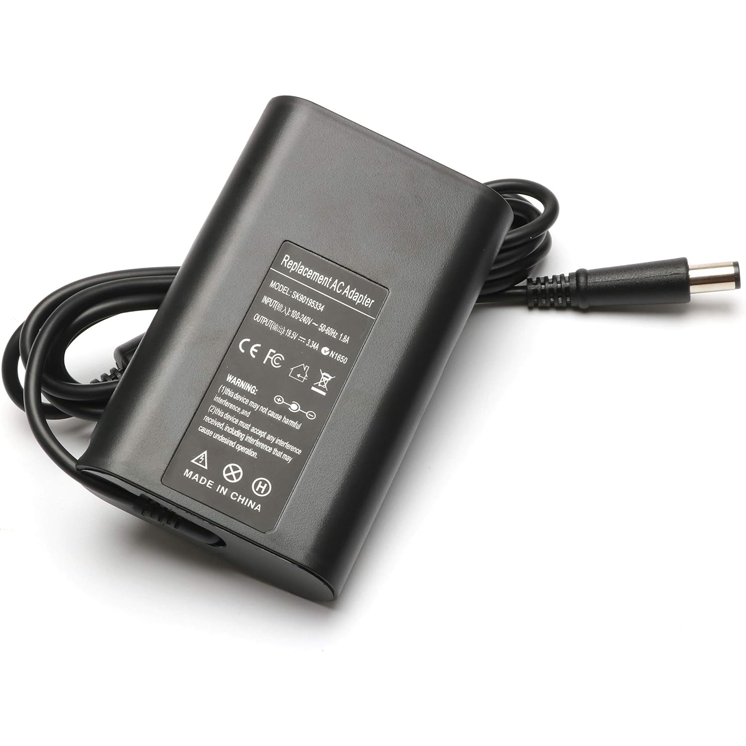 Laptop Charger 65W for Dell Latitude 7480 7490 5490 5480 E6430 E6420 Inspiron 1545 N5110 N7110 N4110 N7010 3521 N4010 N4110 3542 Chromebook 11 3181 3189 Vostro 3400 3500 HA65NM130