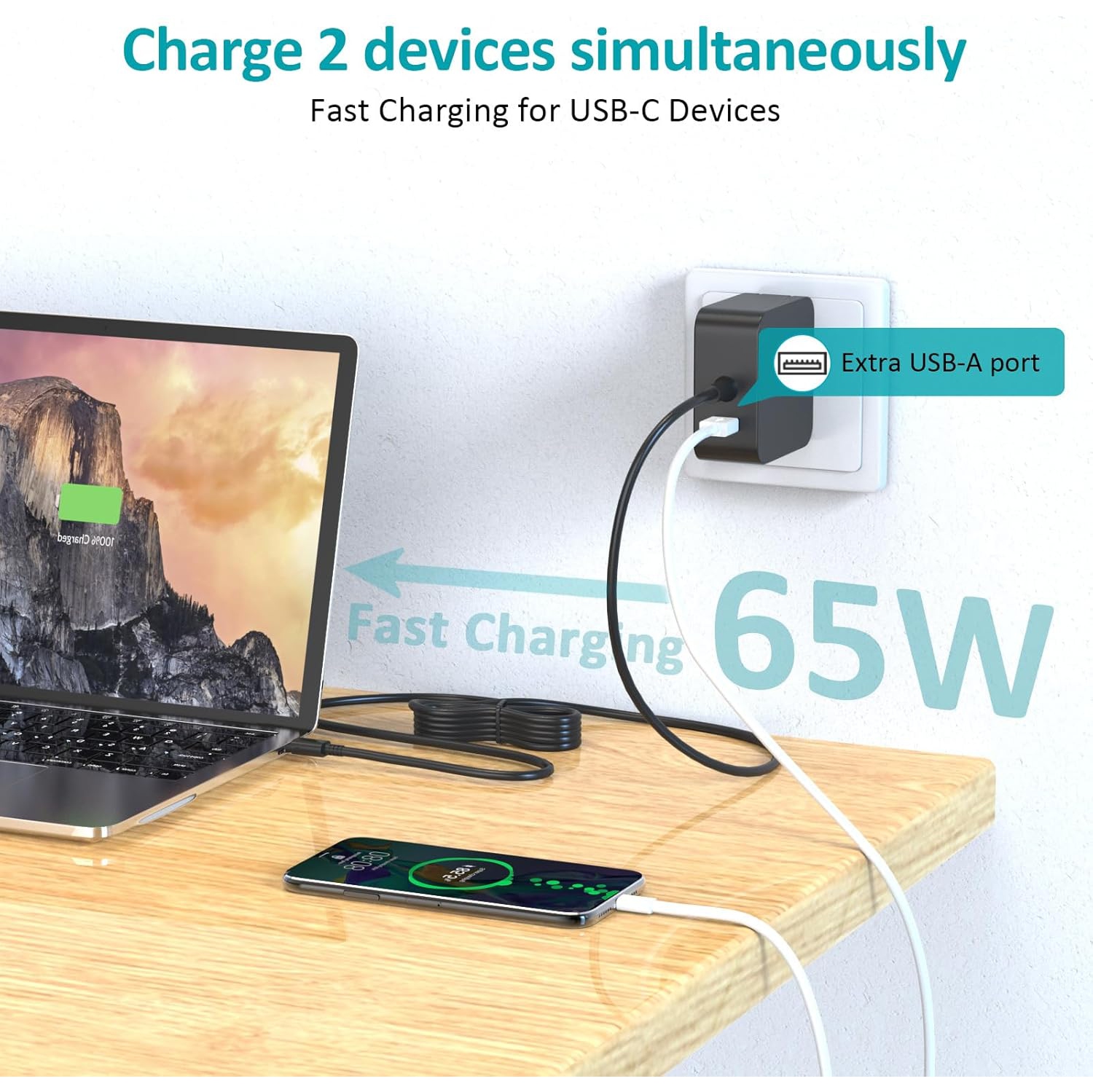 65W 45W USB C Laptop Charger Chromebook Charger for Asus ZenBook Transformer ExpertBook C302 C403 C423 C433T C434 C436 C523N C101P C202X C204E CX1