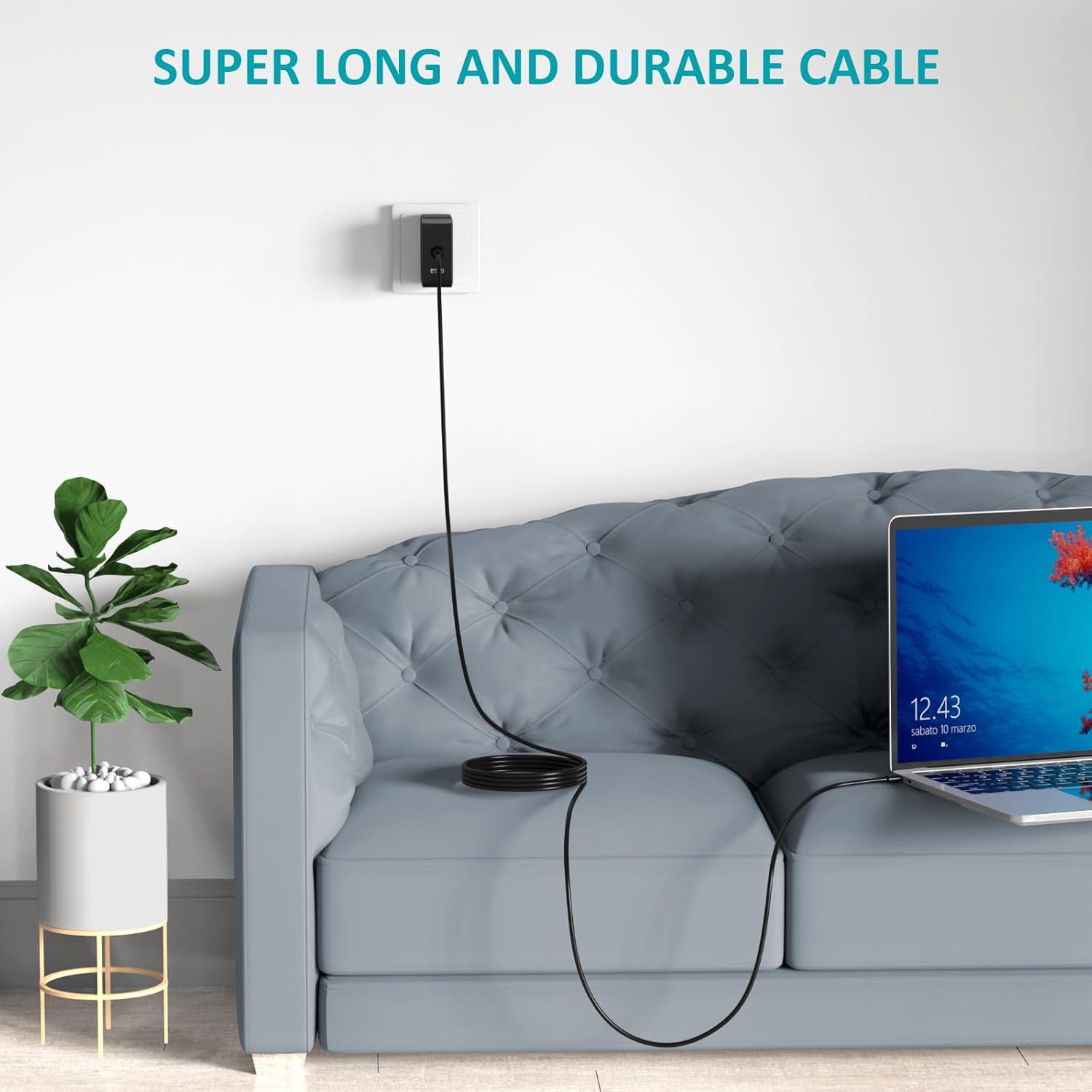 65W 45W USB C Laptop Charger Chromebook Charger for Asus ZenBook Transformer ExpertBook C302 C403 C423 C433T C434 C436 C523N C101P C202X C204E CX1