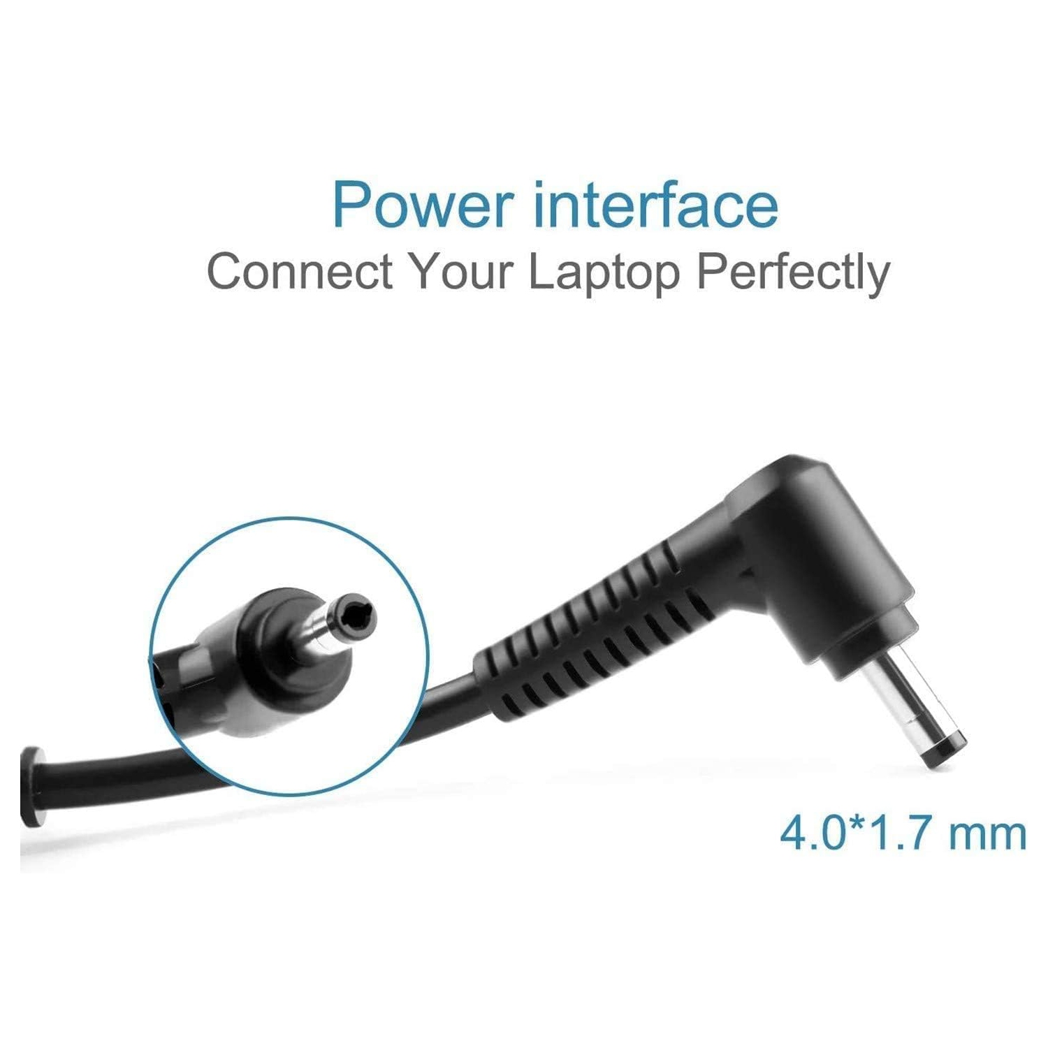 ［4.0 * 1.7 MM］65&nbsp;W Chargeur adaptateur 3,25&nbsp;A 20&nbsp;V pour Lenovo IdeaPad 100S,110,120,120S,130,510,510,530,310S,320,330S,S145