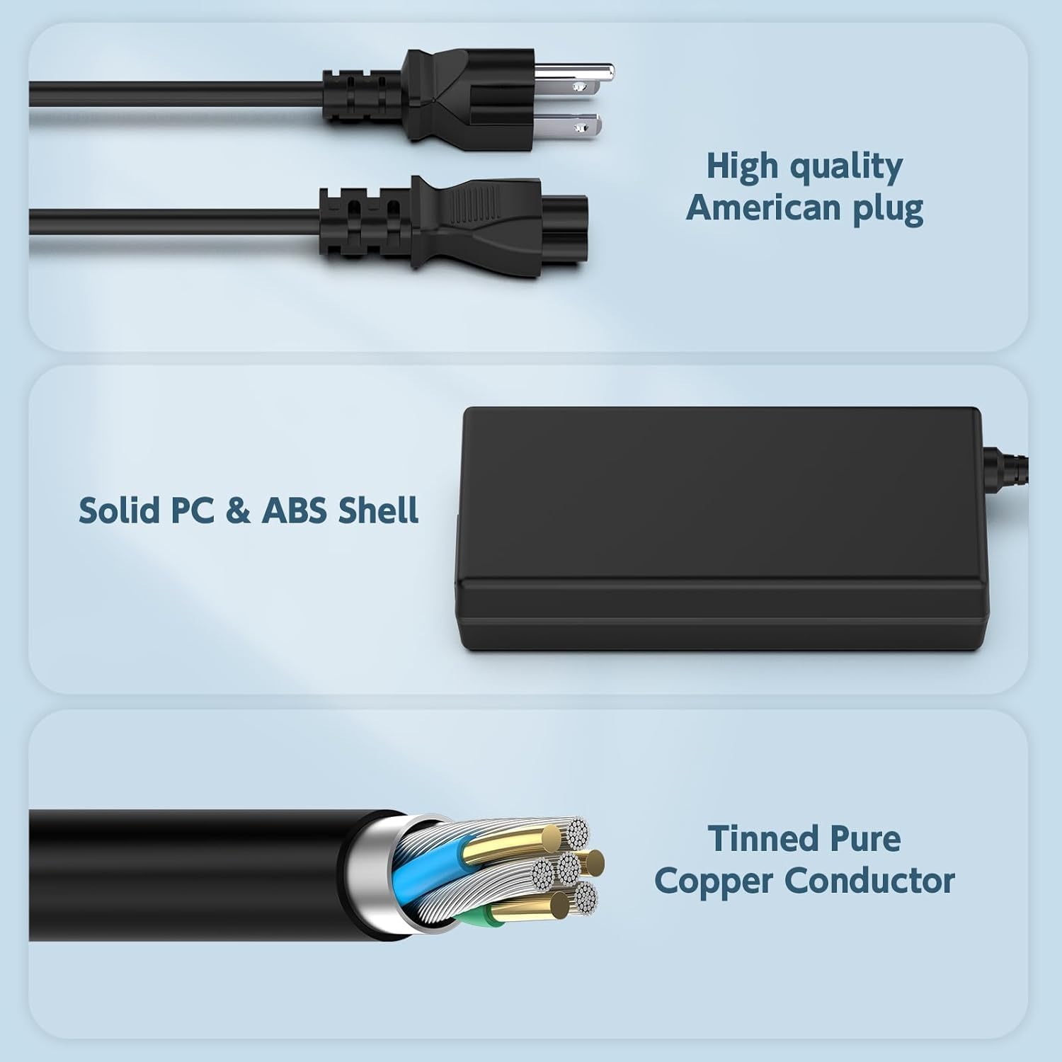 19V 7.1A 135W Laptop Charger Adapter for Acer Nitro 5 7 Predator Helios 300 - AN515-41 AN515-43 AN515-51 AN515-52 A515-53 AN515-54 AN515-55-53AG