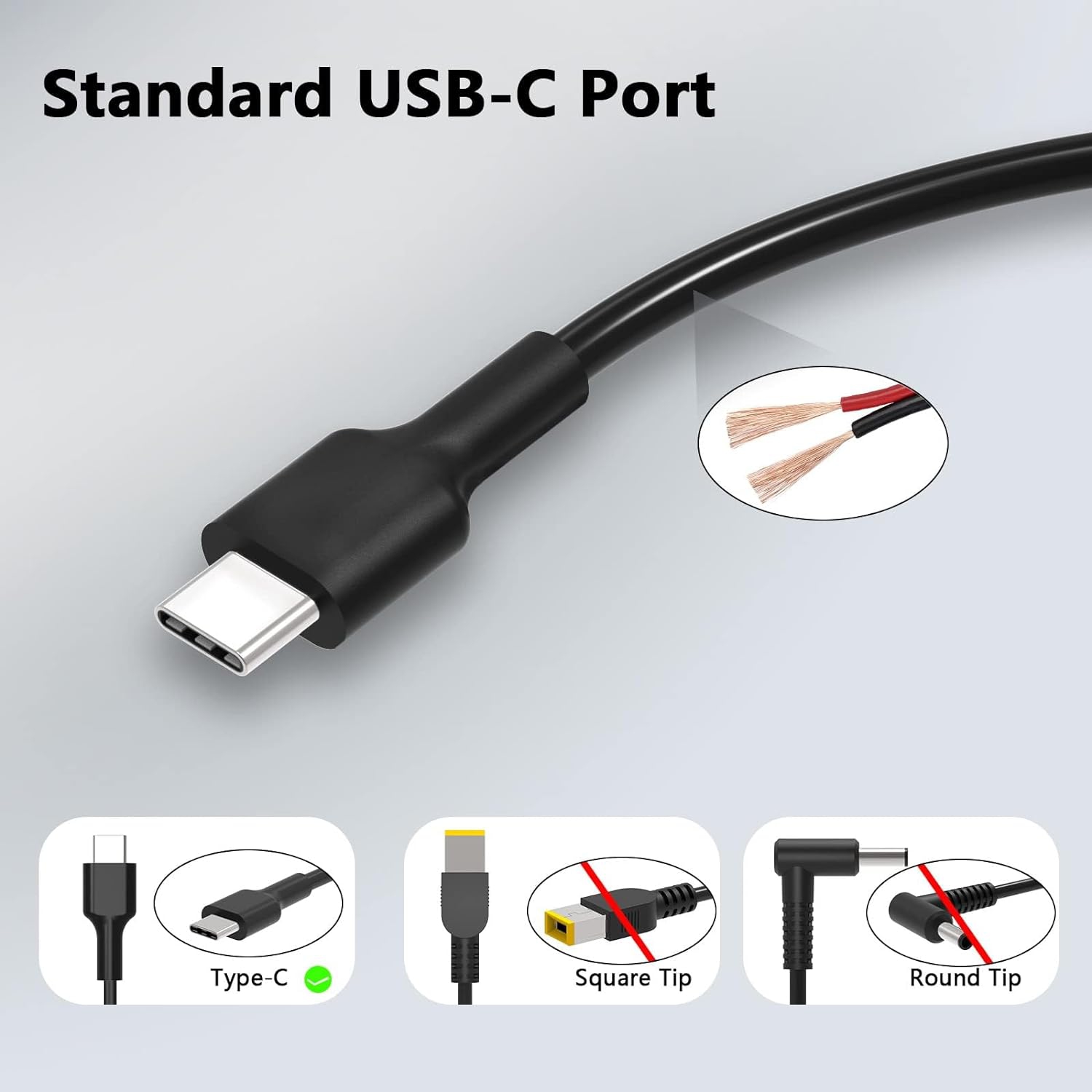 45W USB-C Chrome Book. Laptop Charger for HP Chromebook X360 14 11 11A 12, for Lenovo Acer Google Asus Samsung ct-x636f USBC Type C Computer Power