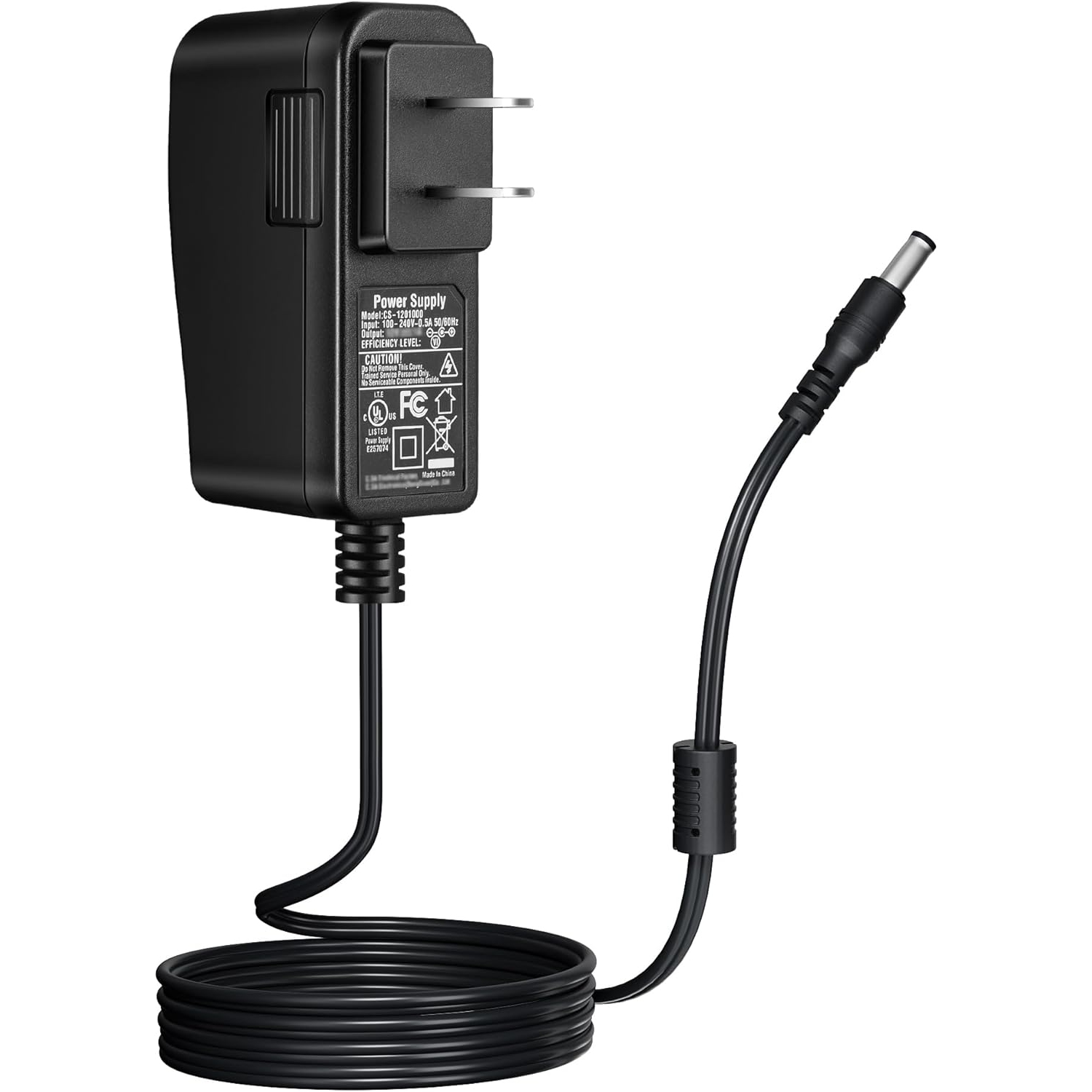 Adaptateur d'alimentation 0,5&nbsp;A/500&nbsp;mA AC-240&nbsp;V vers DC 5,5&nbsp;mm 12&nbsp;V x 2,1&nbsp;mm Transformateurs d'alimentation 100 V pour