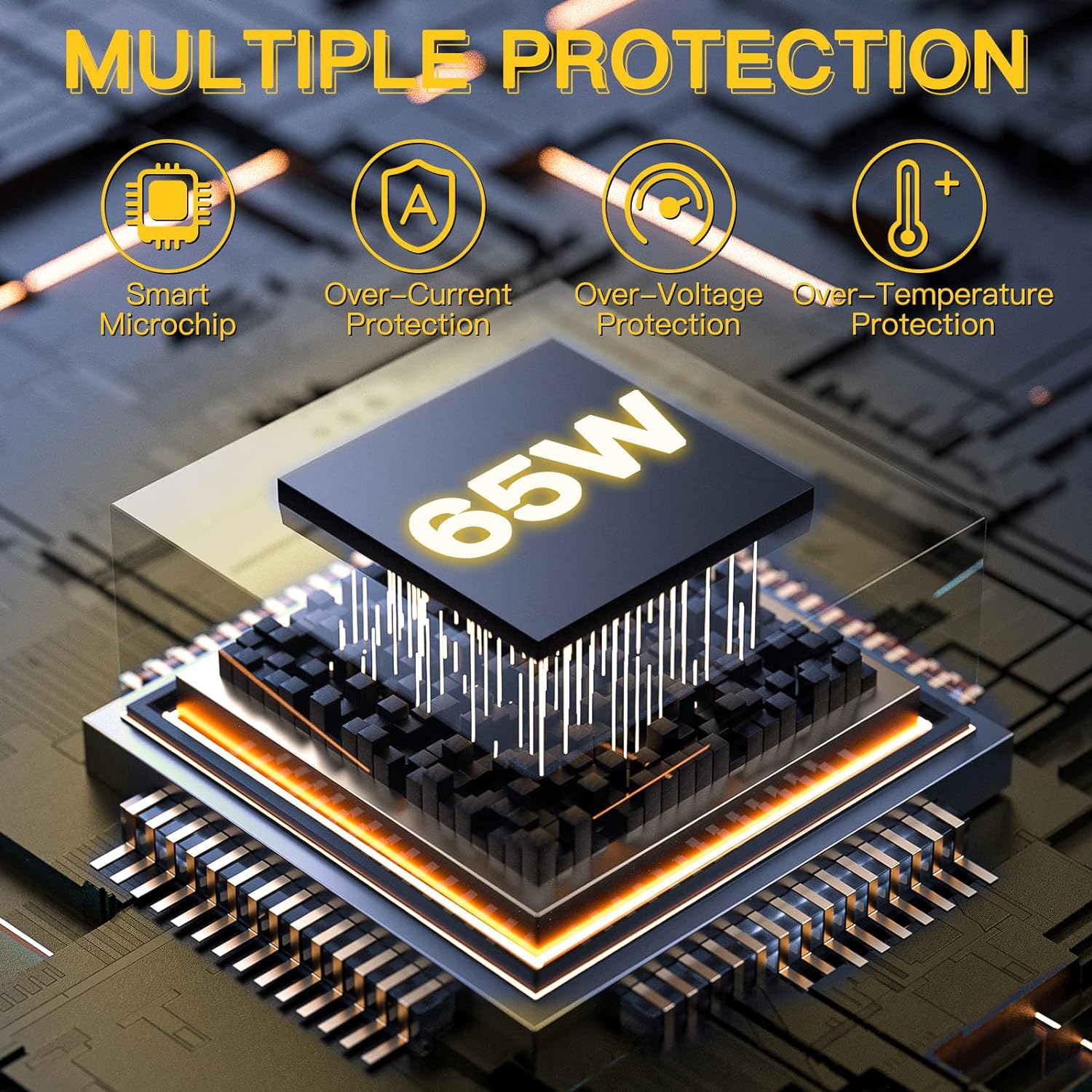 Microsoft Surface Charger 65W Surface Pro Charger Surface Laptop Charger for Surface Pro 9, 8, 7+, 7, 6, 5, 4, 3, X Surface Go Go2 Go3 Surface Laptop