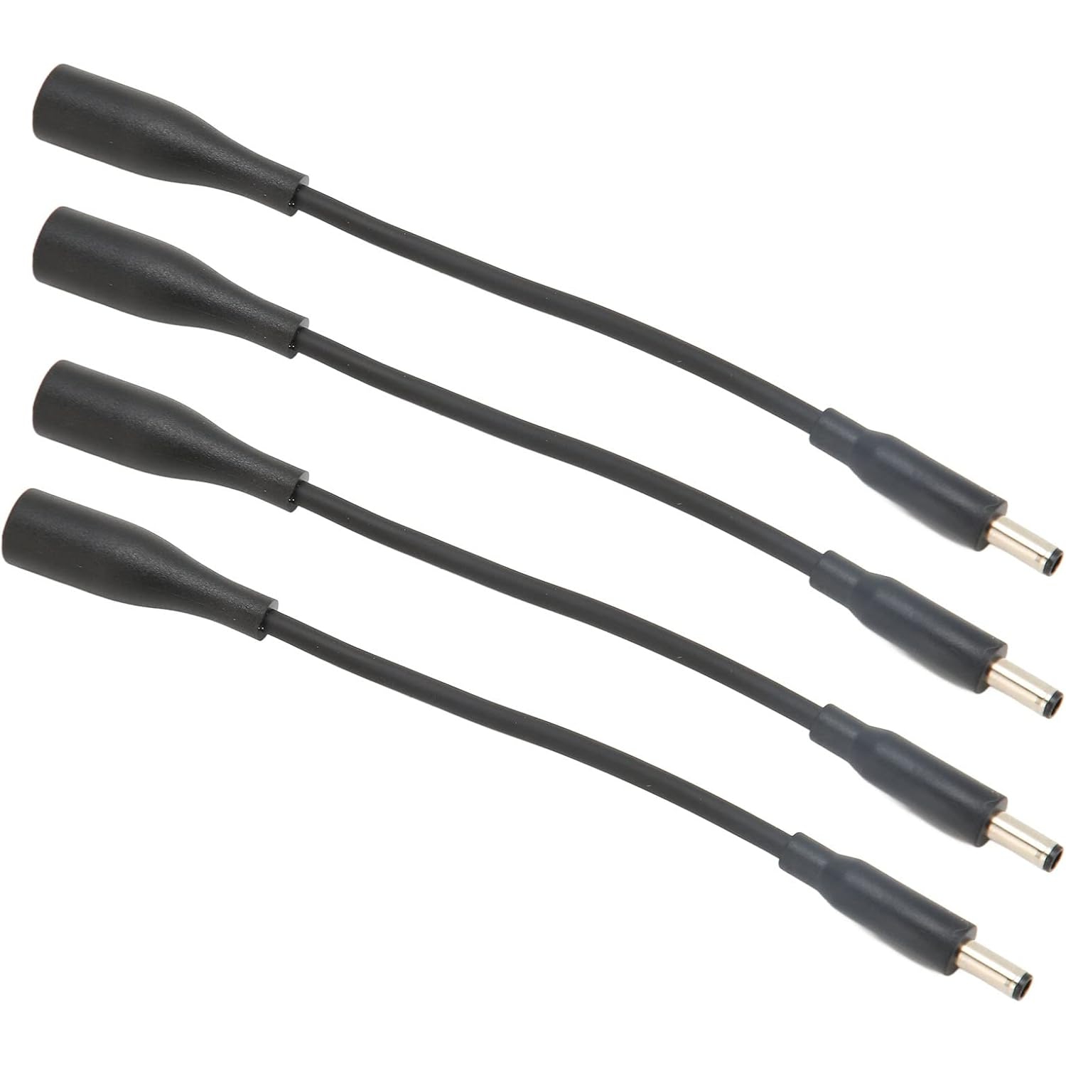4Pcs câble convertisseur adaptateur de pointe DC 7.4 ports 5,0&nbsp;mm vers 4.5 ports 3,0&nbsp;mm pour ordinateur portatif Dell, prêt à l'emploi
