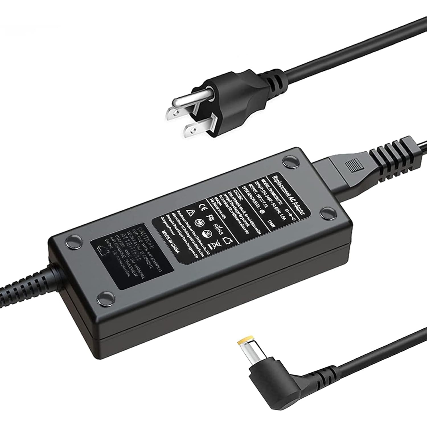 135W AC Charger for Acer Nitro 5 Gaming Laptop AN515-54 AN515-53 AN515-45-r837 135wrger VN7-592 VN7-592g AN5 AN515-41-f3k8; Acer Nitro 5 Power Cord