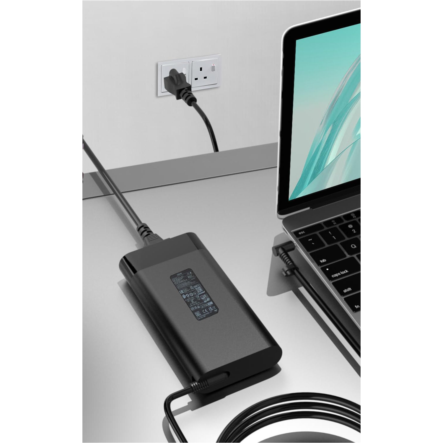 Chargeur c.a. mince de 230&nbsp;W pour portable OMEN 15 16 15-en1013dx 15-ek1013dx 16-b1797nr 16-b1085nr 16-b0005dx 16-b0013dx 16-c0002dx 16-c0012dx