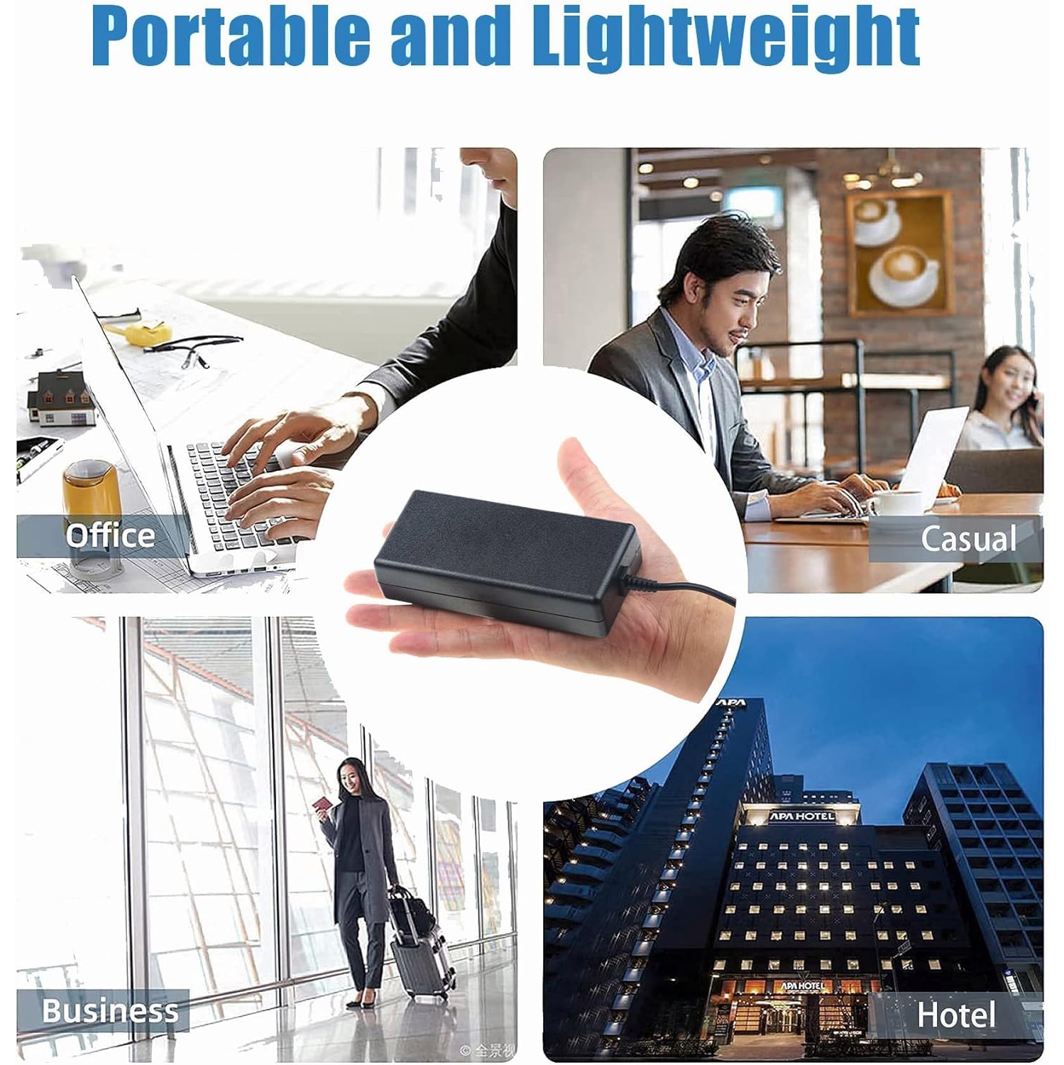 Charger for Hp is 13252 Laptop Power Cord Supply Replacement 65W 45W for Hp Pavilion Spectre Envy X360 11 13 15 Zbook Elitebook 820 830 840 850 G3 G4