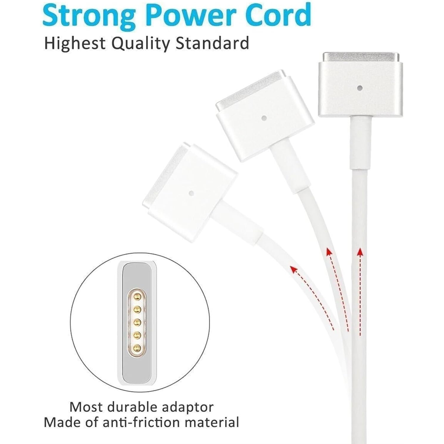 Mac Book Pro Charger-85W T-Tip Power Adapter, Replacement Charger for Mac Book Pro 13 inch-15 inch Retina(Between 2012-2017 Models)