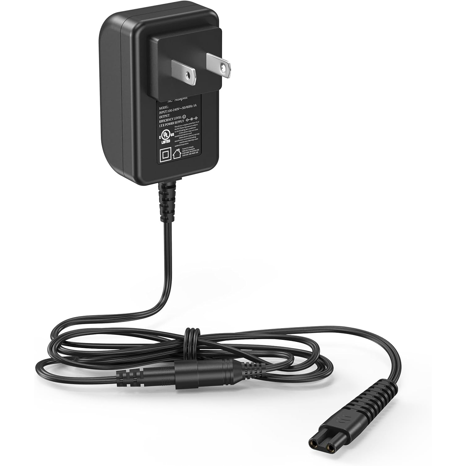 Replacement Charger for LABIGO LA1 Pro Electric Spin Scrubber UL Listed Power Adapter for Voweek VWS211/SP02 Electric Brush 6.0Ft Power Supply