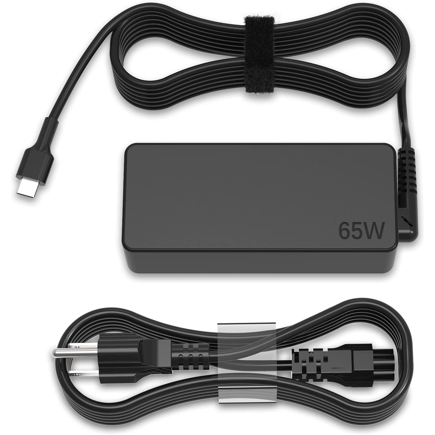 Chargeur USB-C de 65&nbsp;W pour portable Chromebook 100e 300e 500e C330 S330 C340 ThinkPad T480 T480s T580 E480 E580 ADLX45YIC3D Adaptateur c.a.