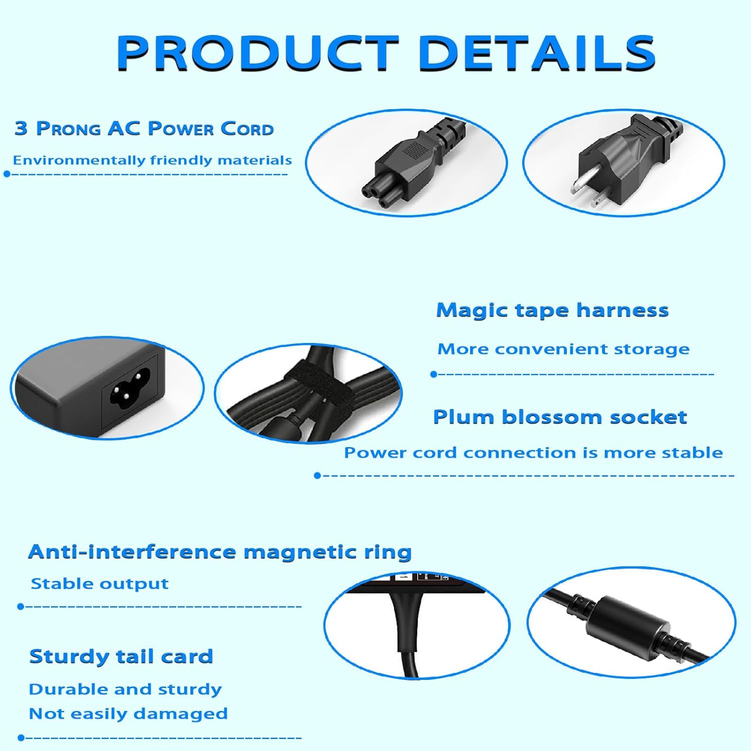 65W AC Adapter Fit for Acer A11-065N1A A18-045N2A N20C5 Chromebook R11 11 13 14 15 C720 C738T CB3 CB3-532 CB3-111 CB3-131 CB3-132 CB3-431 CB3-531 CB5