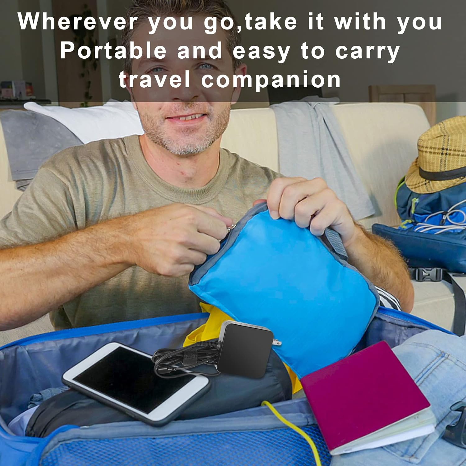 USB C Laptop Charger, 87W/90W Type-C Wall Adapter Replacement for New MacBook Air/Pro Huawei MateBook DELL XPS Lenovo Thinkpad Carbon x1 5th 6th Gen