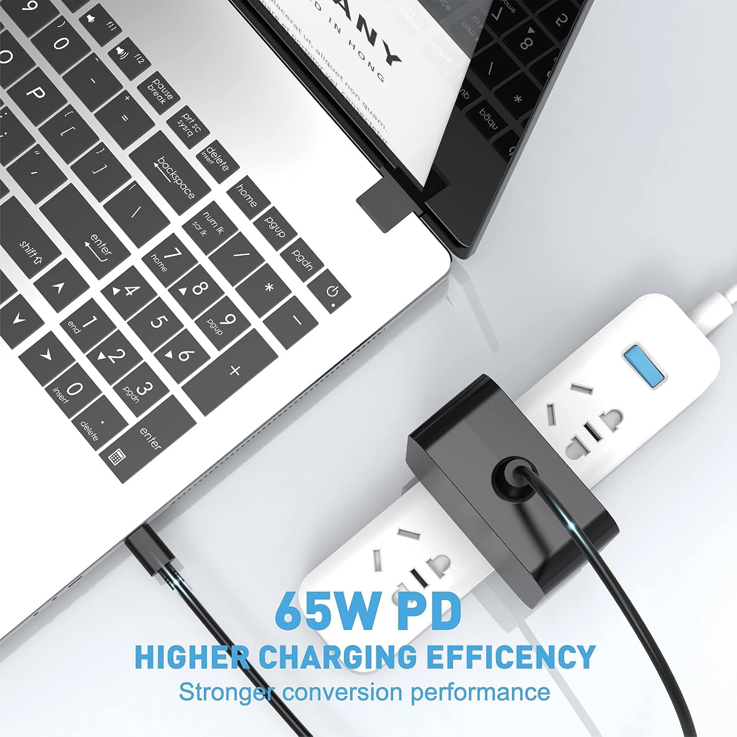 65W 45W Universal USB-C Laptop Charger, Chromebook Charger Lenovo Chromebook Charger 100e 300e, Acer Chromebook Spin 11 13 15, Asus Chromebook