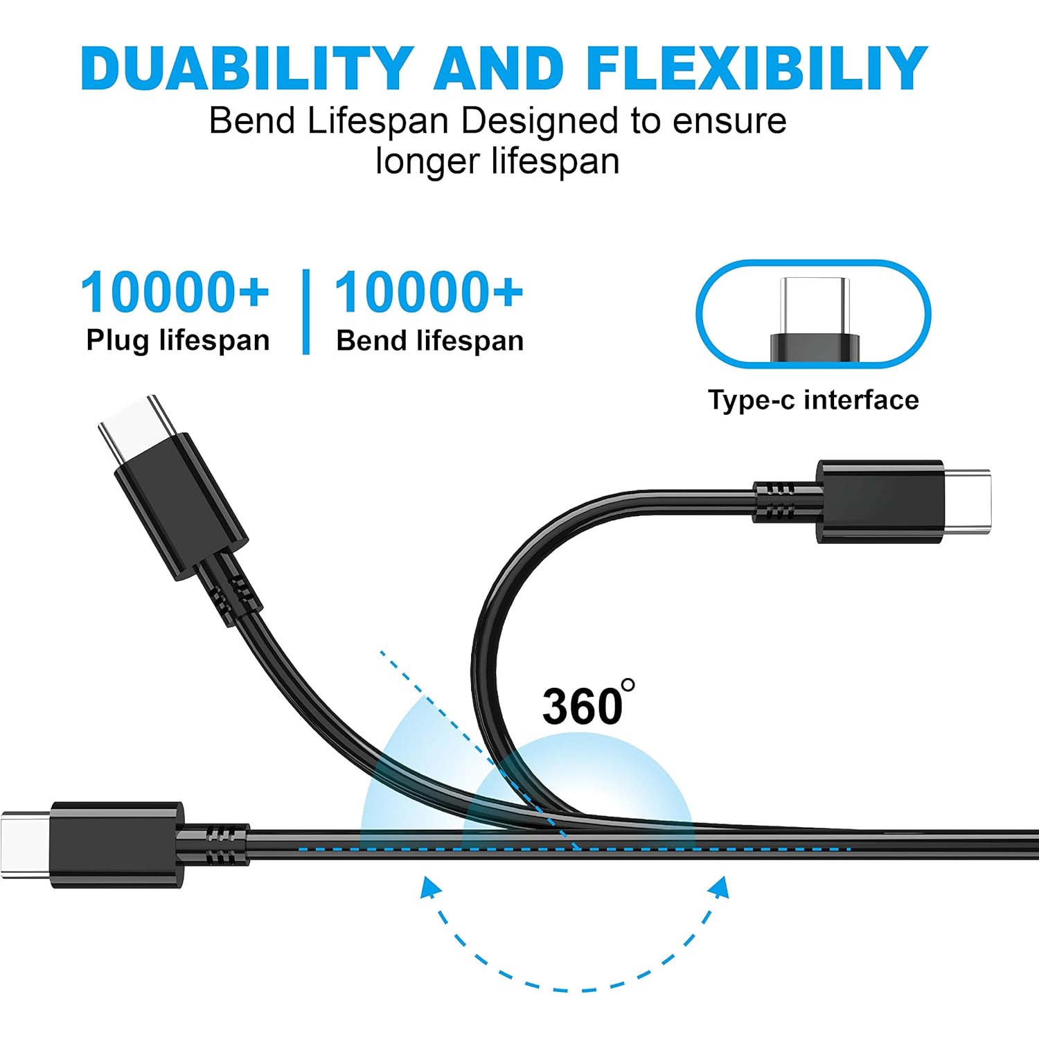 65W 45W Universal USB-C Laptop Charger, Chromebook Charger Lenovo Chromebook Charger 100e 300e, Acer Chromebook Spin 11 13 15, Asus Chromebook