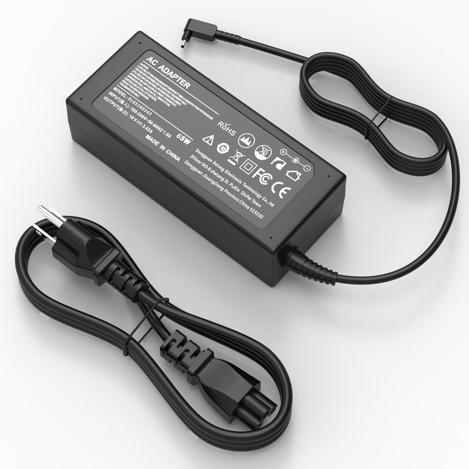 65W 45W Acer Laptop Charger for Aspire 3 5 1 A315-23 A315-34 A315-35 A315-24P A515-46 A515-45 A515-44 A515-55 A515-56 A515-54 A115-32 AC Adapter Power Supply Cord