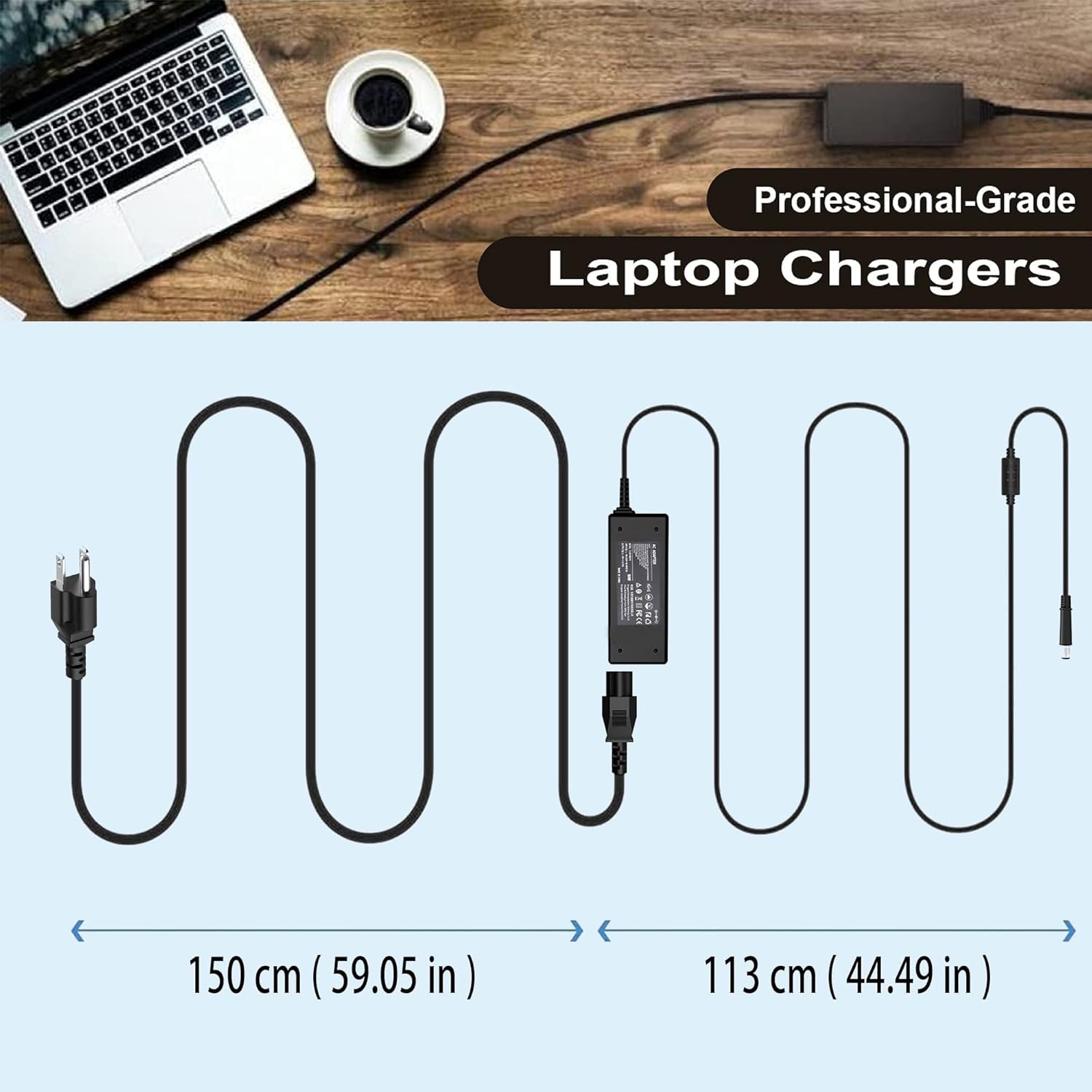 19V 90W Ac Dc Adapter for 18 19 20 21 32 HP Pavilion 20 23 OMEN Gaming All-in-One Desktop Computer PC Monitor Elitebook 8460p 8470P 8440P 8760p 8460w