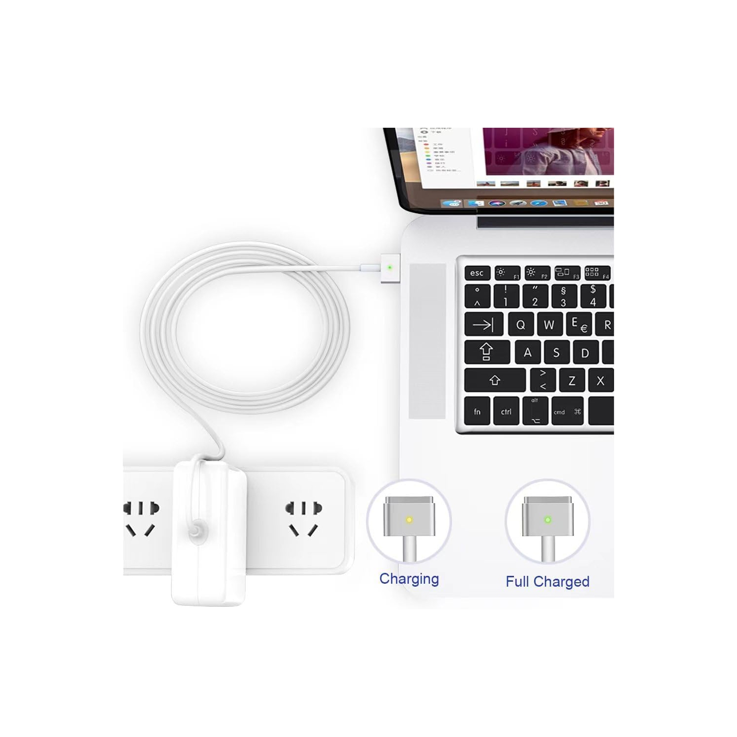 Chargeur de rechange pour MacBook Air, adaptateur CA 45 W à embout en T pour Mac Book Air