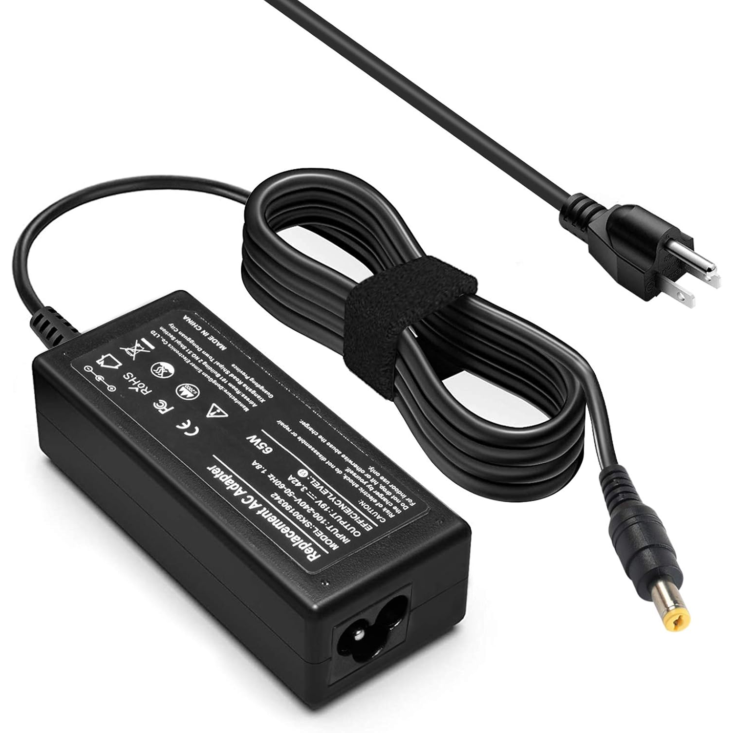 65W 19V 3.42A AC Adapter Laptop Charger for Acer Aspire E1 E3 E5 E11 V3 V5 V7 Series E1-571 E5-573 E5-574 E5-774 E5-511 E5-521 E5-511 V3-472 V3-571