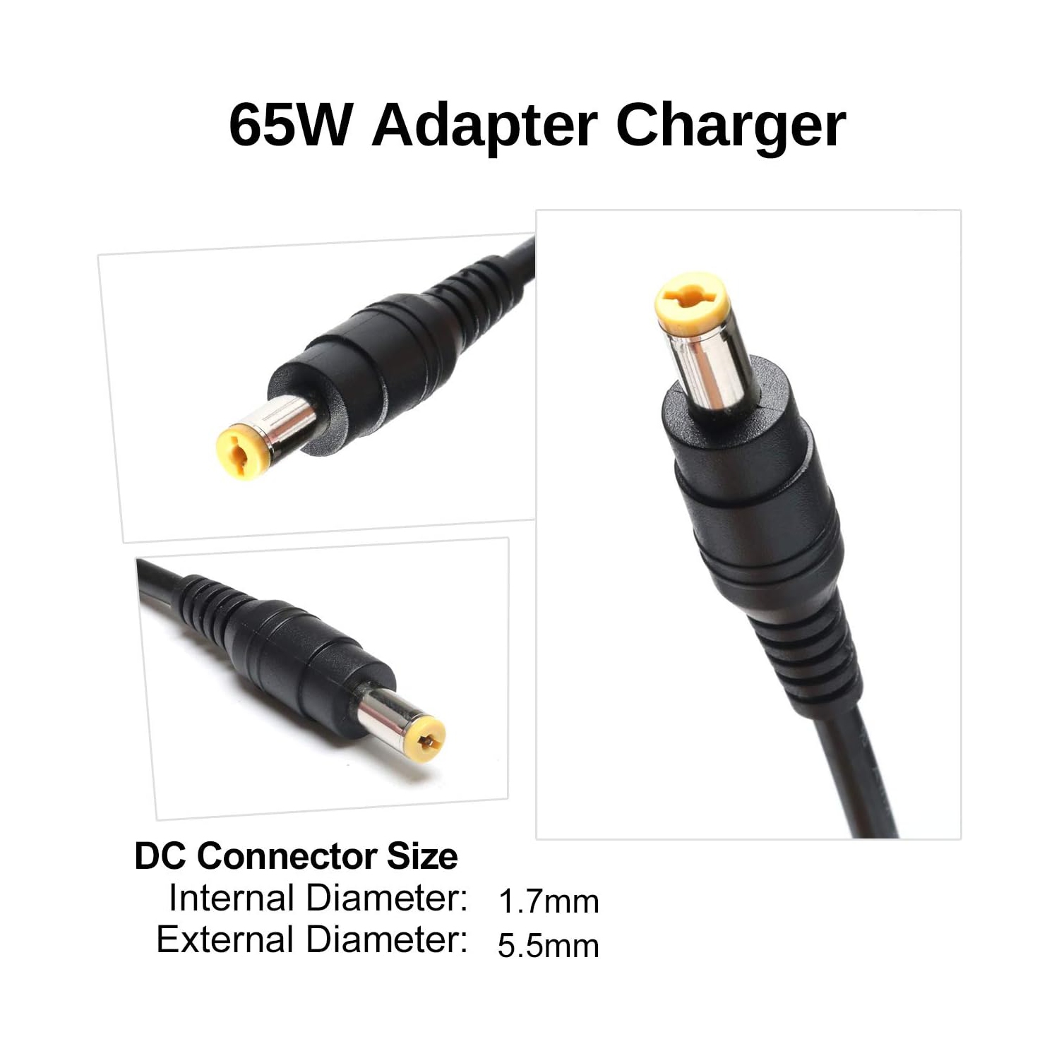 65W 19V 3.42A AC Adapter Laptop Charger for Acer Aspire E1 E3 E5 E11 V3 V5 V7 Series E1-571 E5-573 E5-574 E5-774 E5-511 E5-521 E5-511 V3-472 V3-571