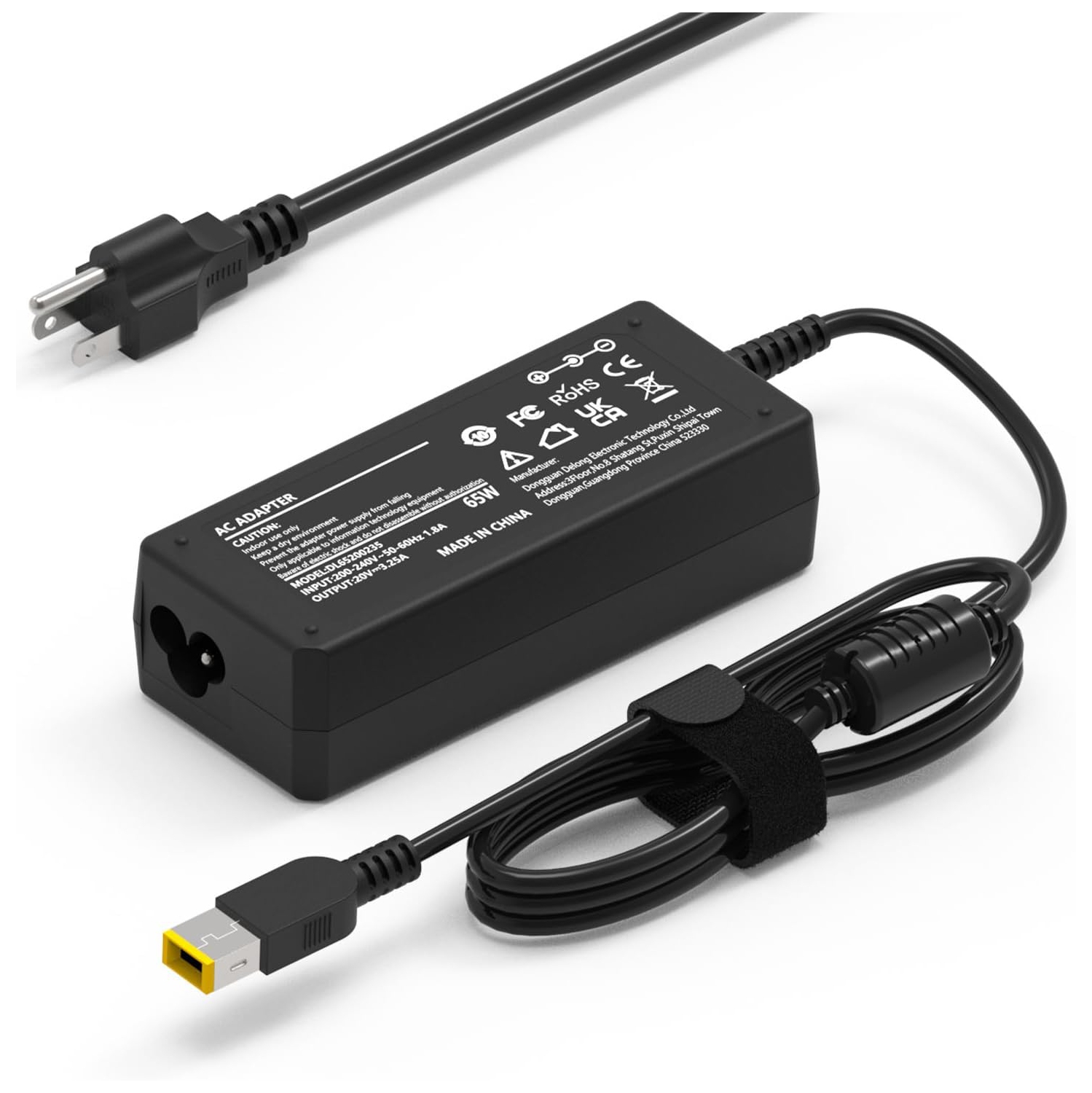 65W 45W Lenovo Laptop Charger for Lenovo Thinkpad T470 T470S T460 E440 E450 E550 E531 E560 T430 T440S T440P T450 E570 L470 L440 X270 X250 Ideapad 300