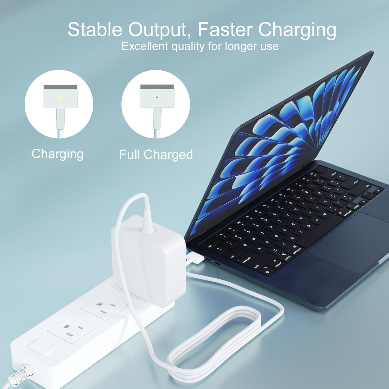 45W A1436 A1465 A1466 Mac Book Air Charger - Fast T-Tip Power Adapter Fit for Mac Book Air 11 13 inch Laptop(Applicable to 2012-2017)