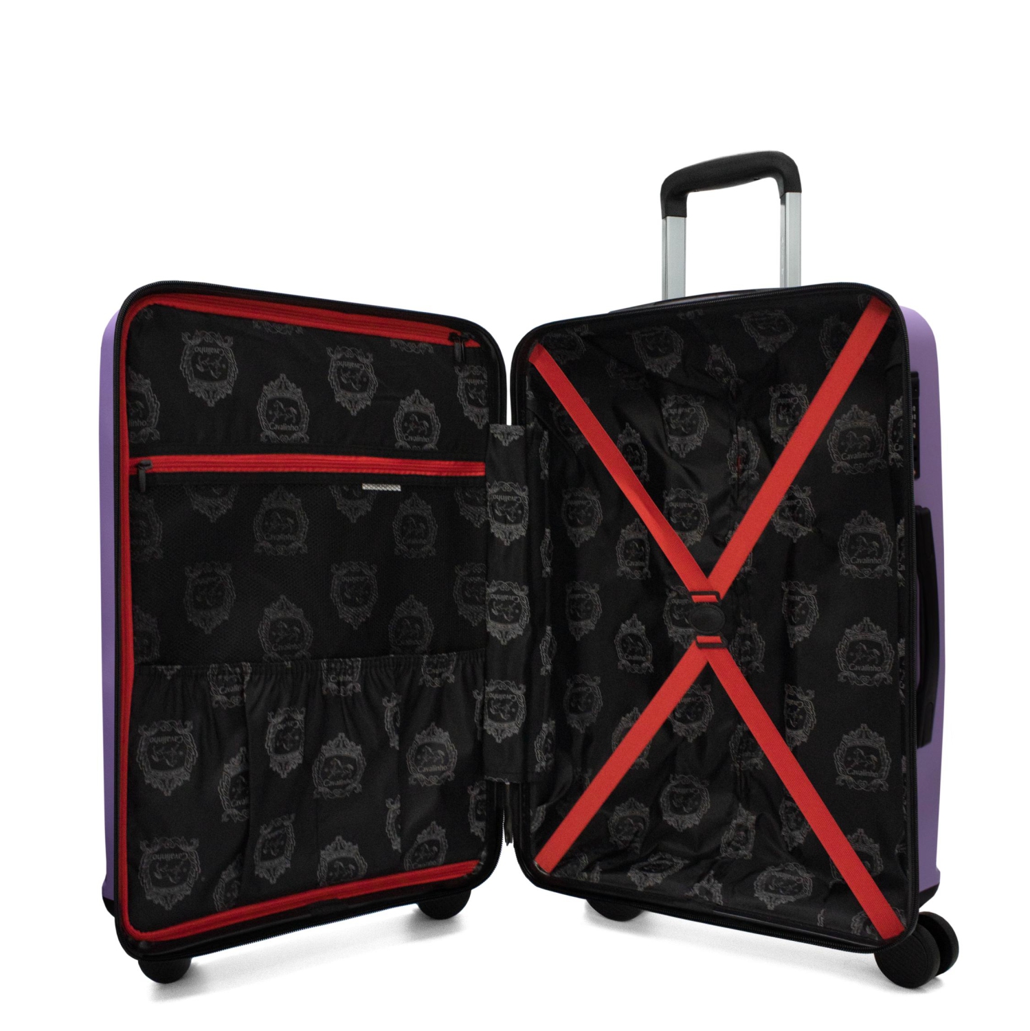 Valise rigide 24&nbsp;po Colorful Check-In de Cavalinho - Lilas