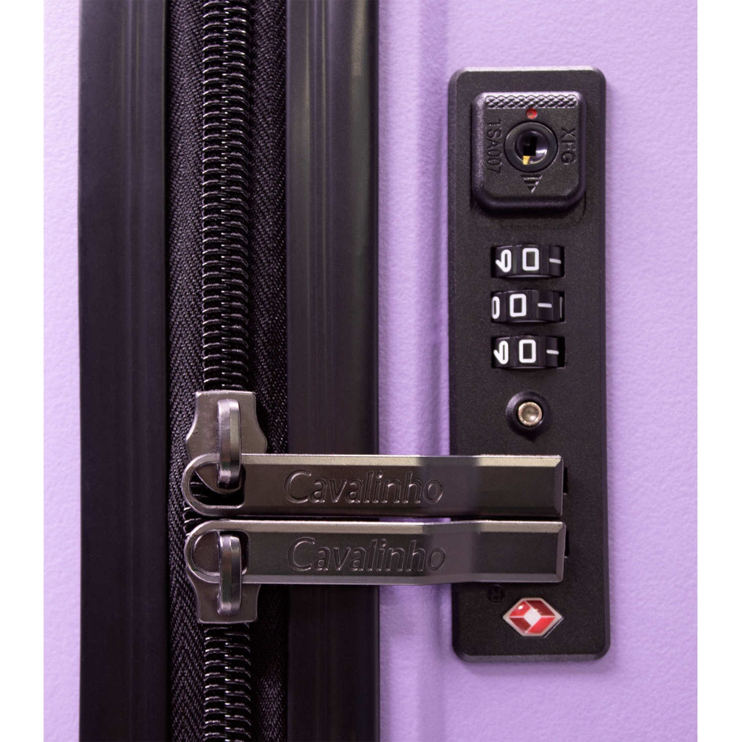 Valise rigide 24&nbsp;po Colorful Check-In de Cavalinho - Lilas