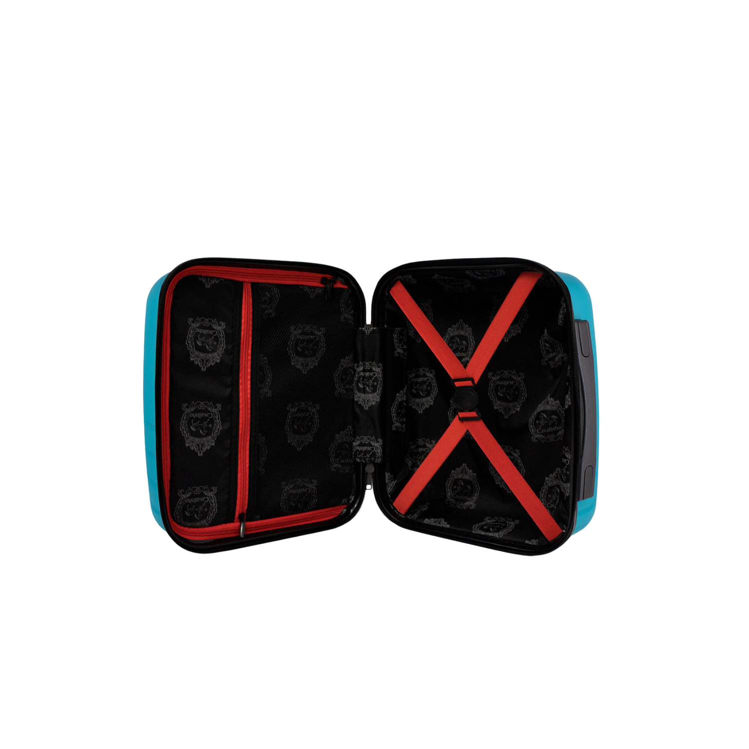 Sac fourre-tout 15 po Colorful Hardside de Cavalinho - Bleu océan