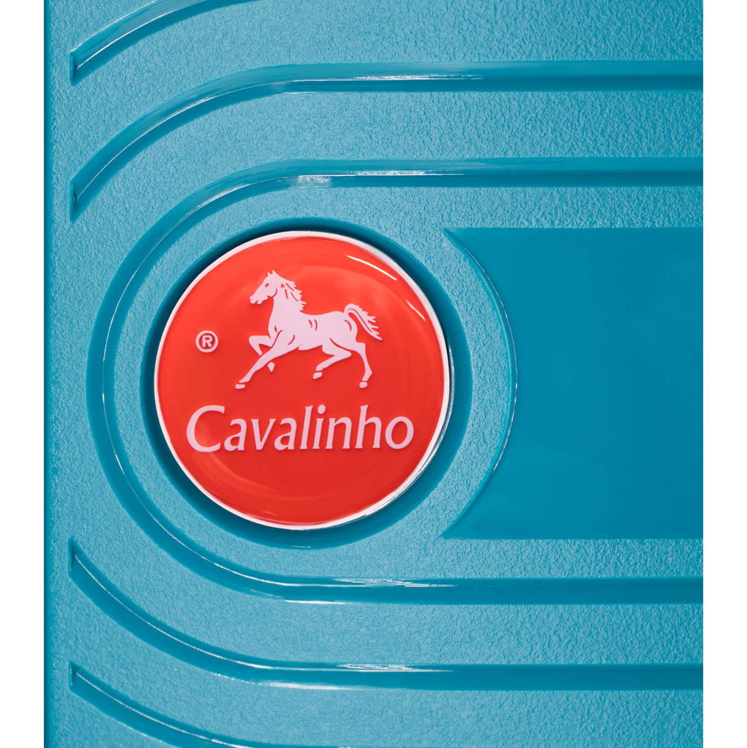 Sac fourre-tout 15 po Colorful Hardside de Cavalinho - Bleu océan
