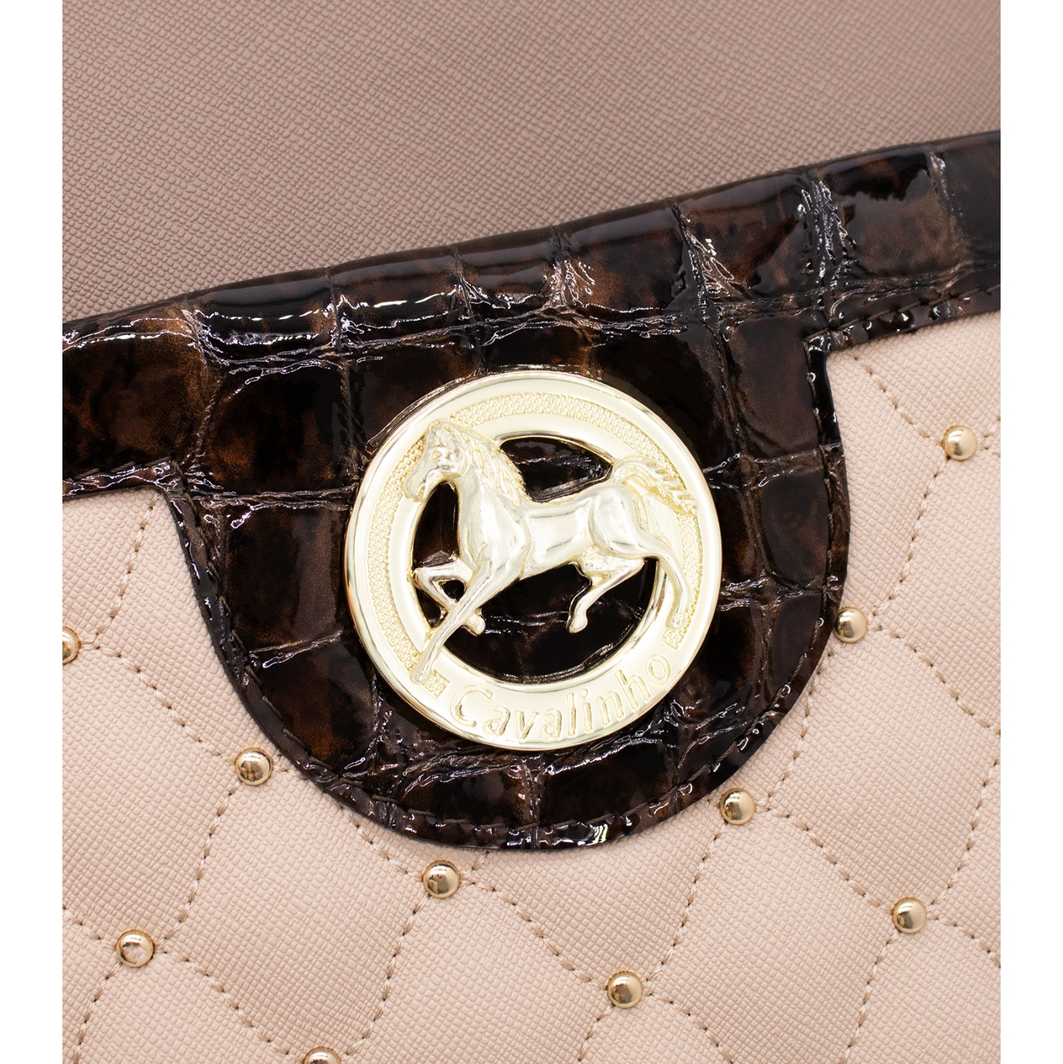 Cavalinho Craft Backpack - Color Brown - Leather & Canvas