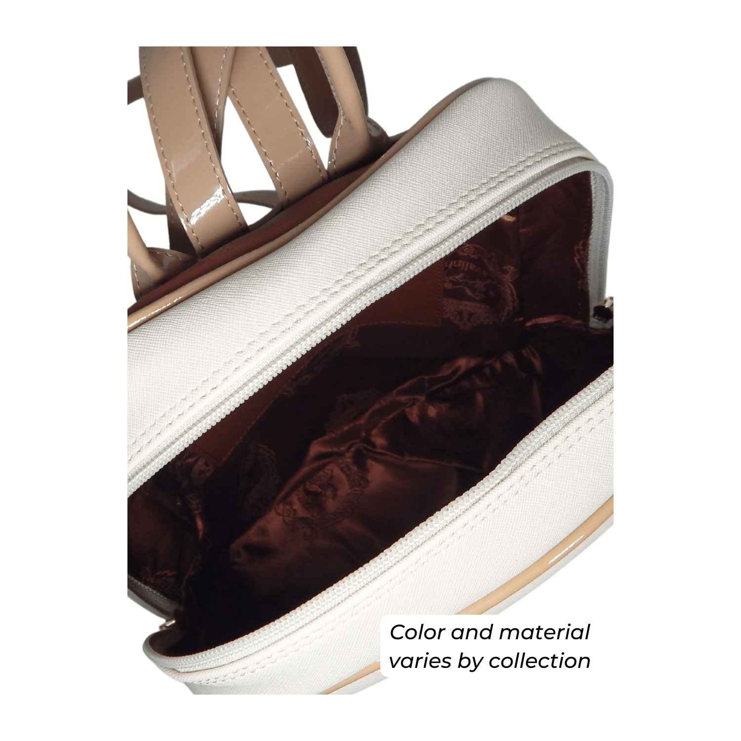 Cavalinho Craft Backpack - Color Navy / White / Red - Leather & Canvas