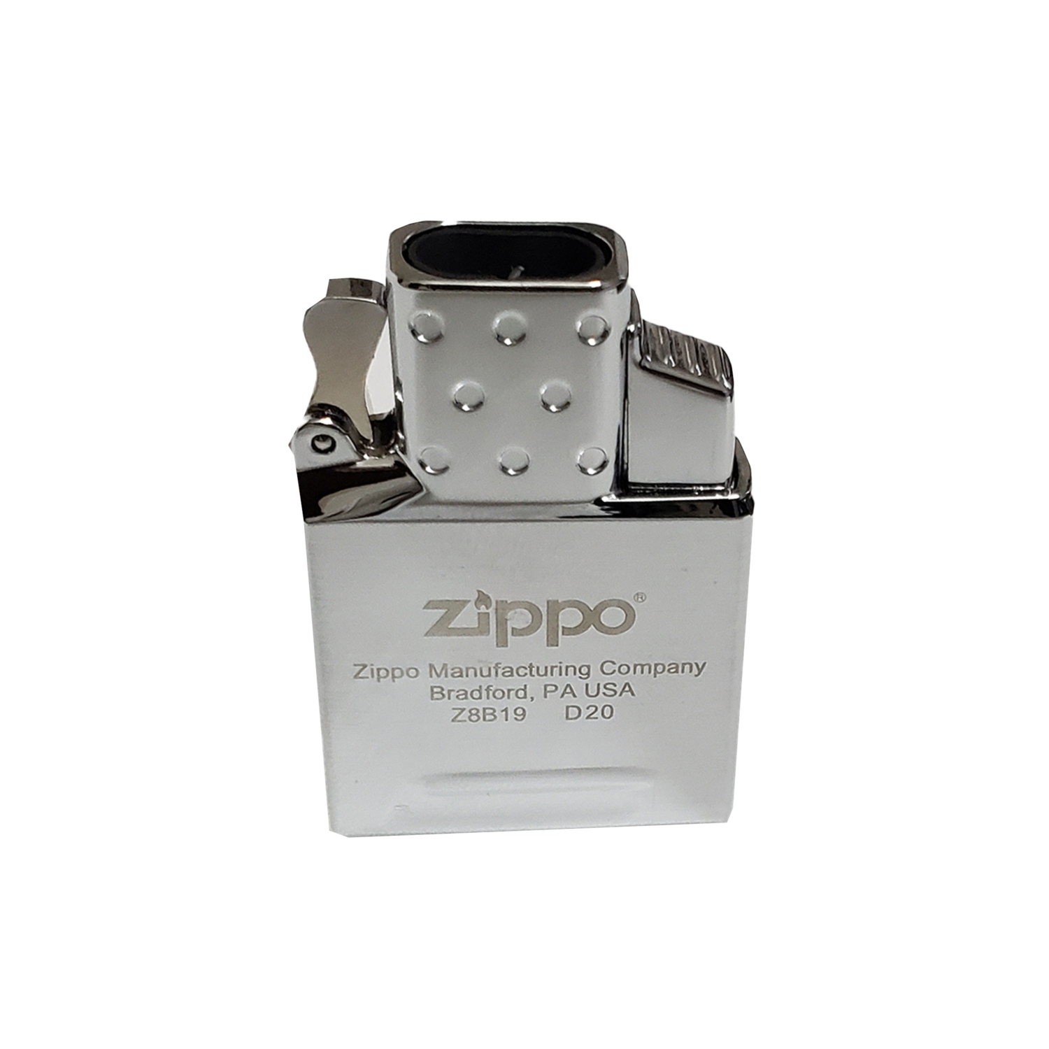 Zippo Double Torch Lighter Insert Plus Six Bonus Flints and a Microfiber Cleaning Cloth