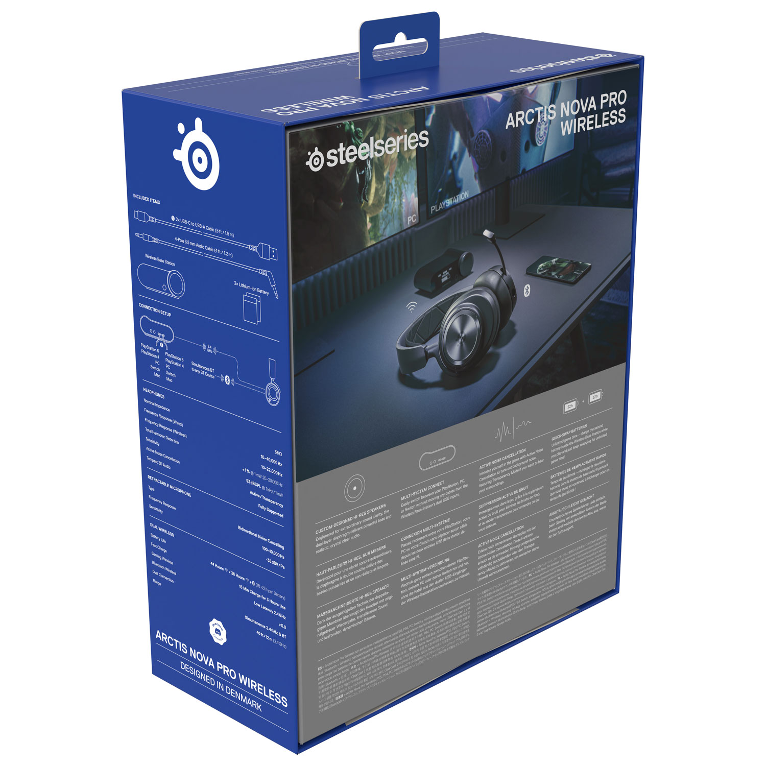 SteelSeries Arctis Nova Pro Wireless Gaming Headset for PlayStation