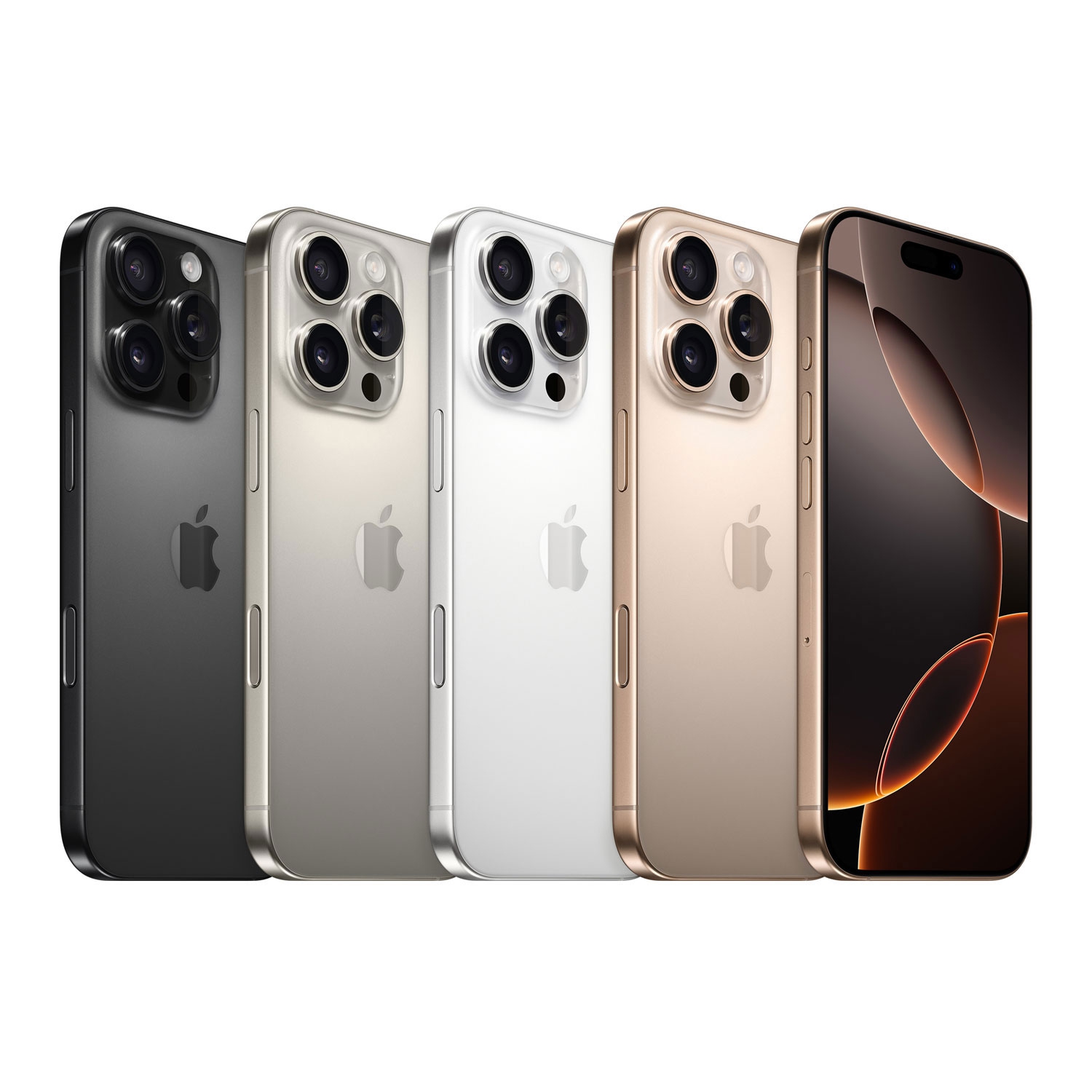 Refurbished - Apple iPhone 16 Pro 1TB - Desert Titanium - Unlocked