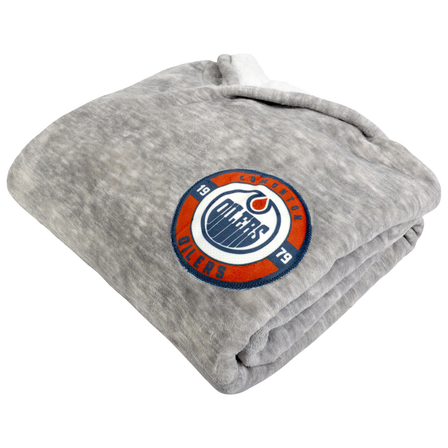 Jeté à capuchon Jour de match de la LNH - 31,5 x 44 po - Oilers d'Edmonton