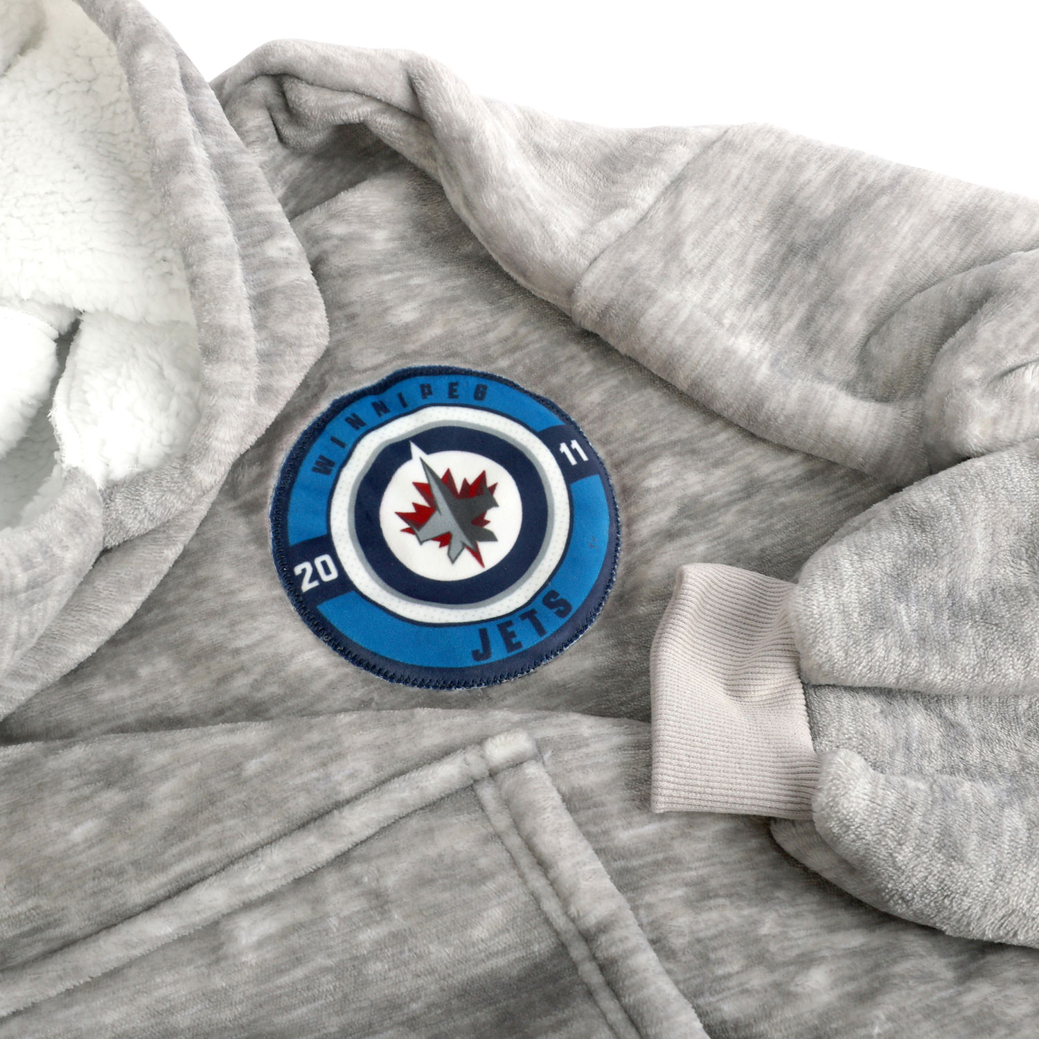 NHL Game Time Hooded Blanket - 31.5" x 44" - Winnipeg Jets