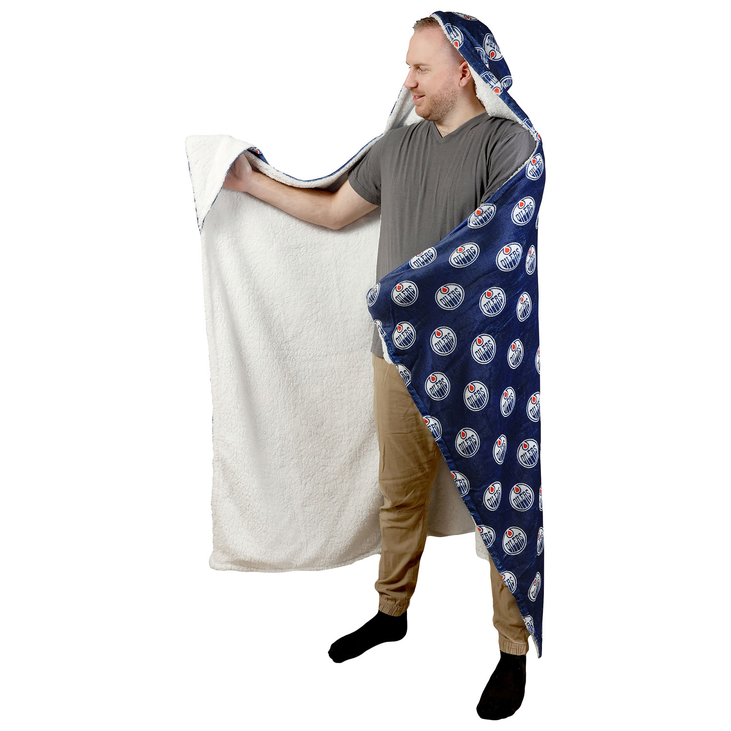 NHL Hooded Throw Blanket - 50" x 70" - Winnipeg Jets