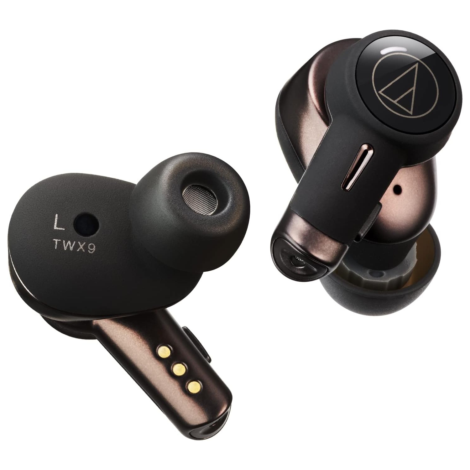 Remis à neuf - Clous d'oreilles sans fil hybrides à suppression du bruit ATH-TWX9 d'Audio-Technica