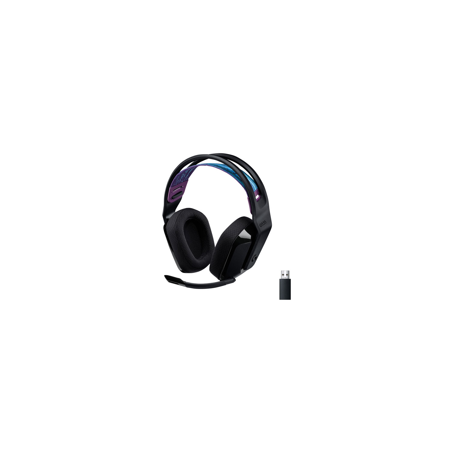 Casque de jeu sans fil G535 LIGHTSPEED de Logitech - Noir