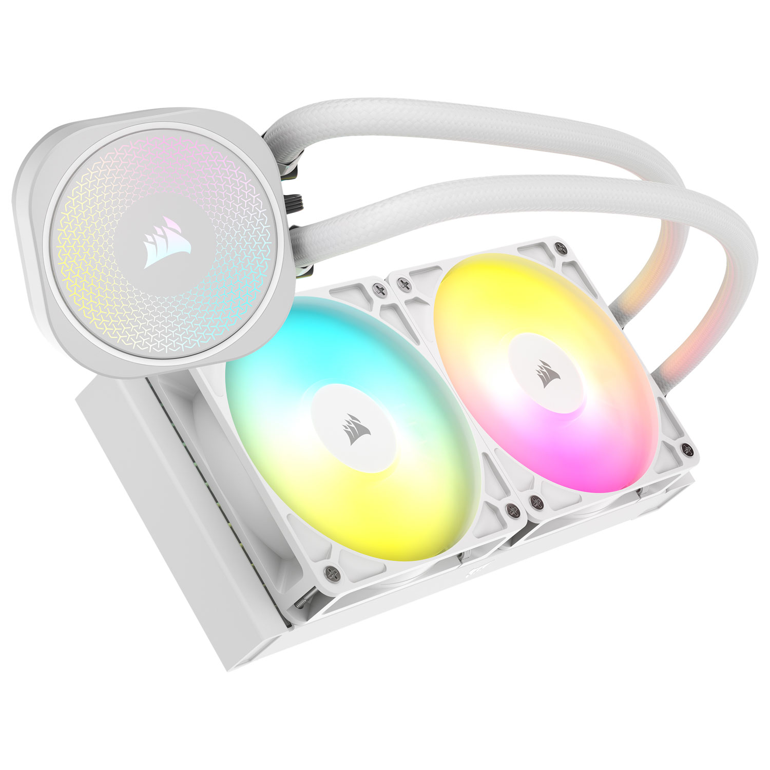 Corsair Nautilus 240 RS ARGB 120mm Liquid CPU Cooling System - White