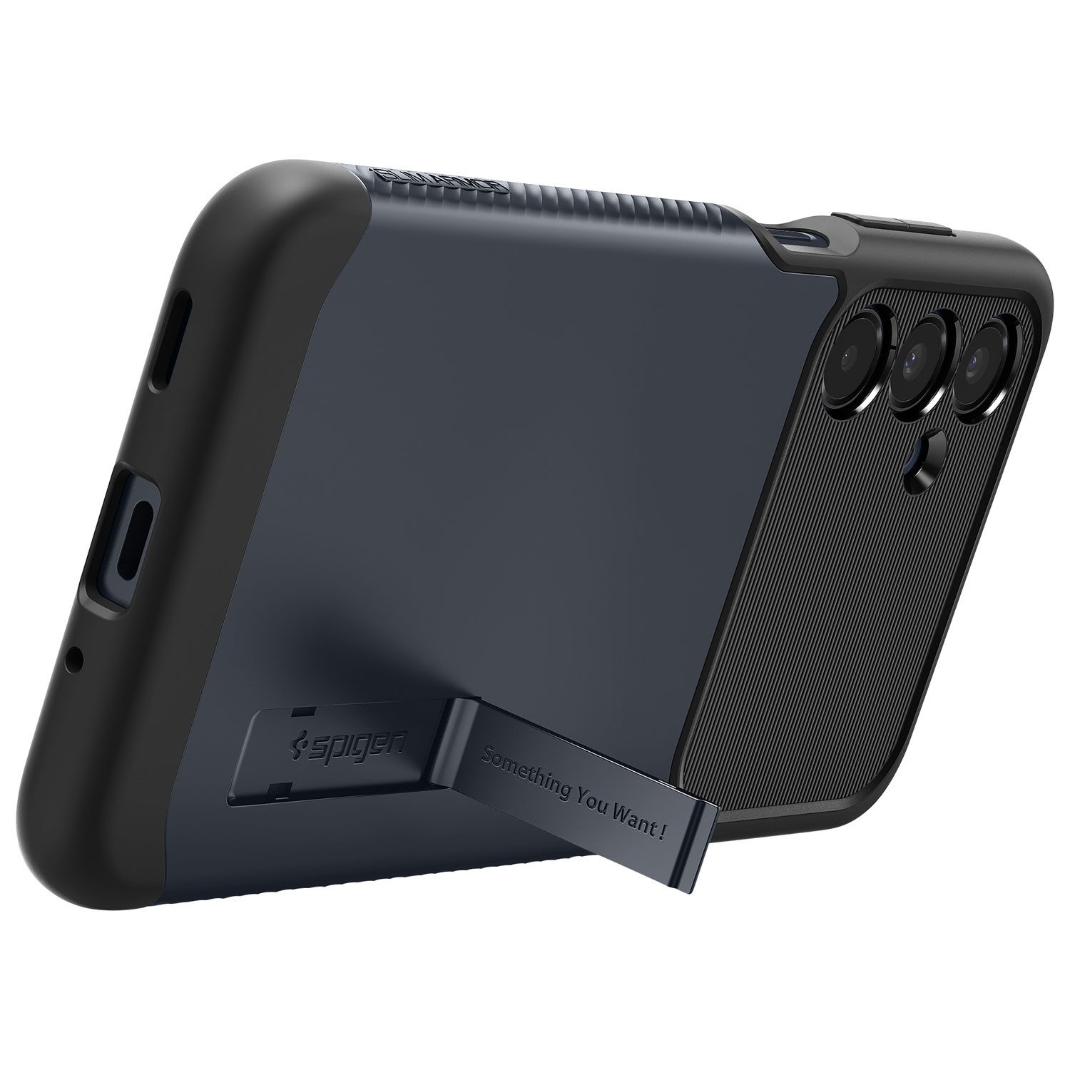 Spigen Slim Armor Fitted Hard Shell Case for Galaxy A16 5G - Metal Slate