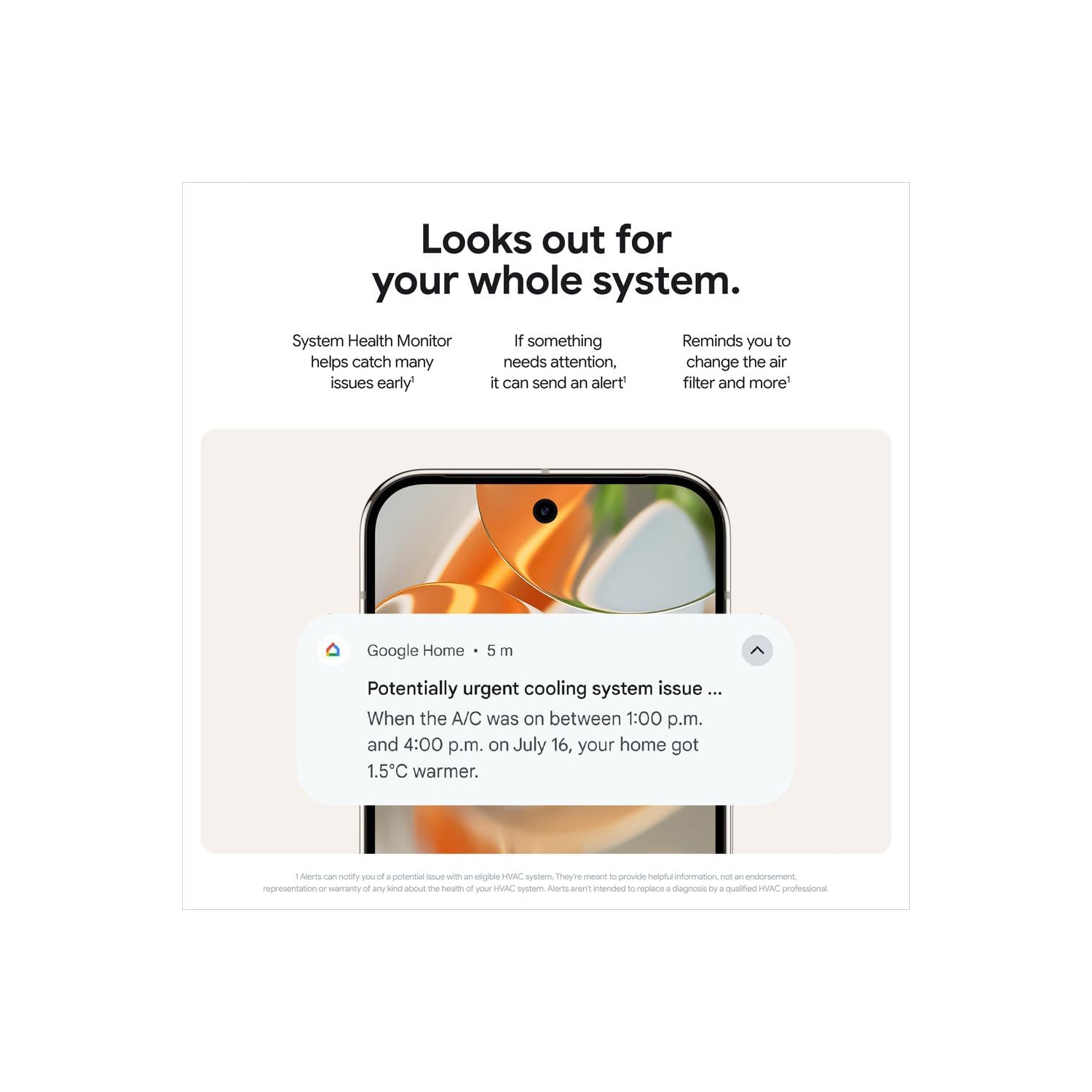 Thermostat intelligent Wi-Fi Nest Learning de Google - Argenté poli