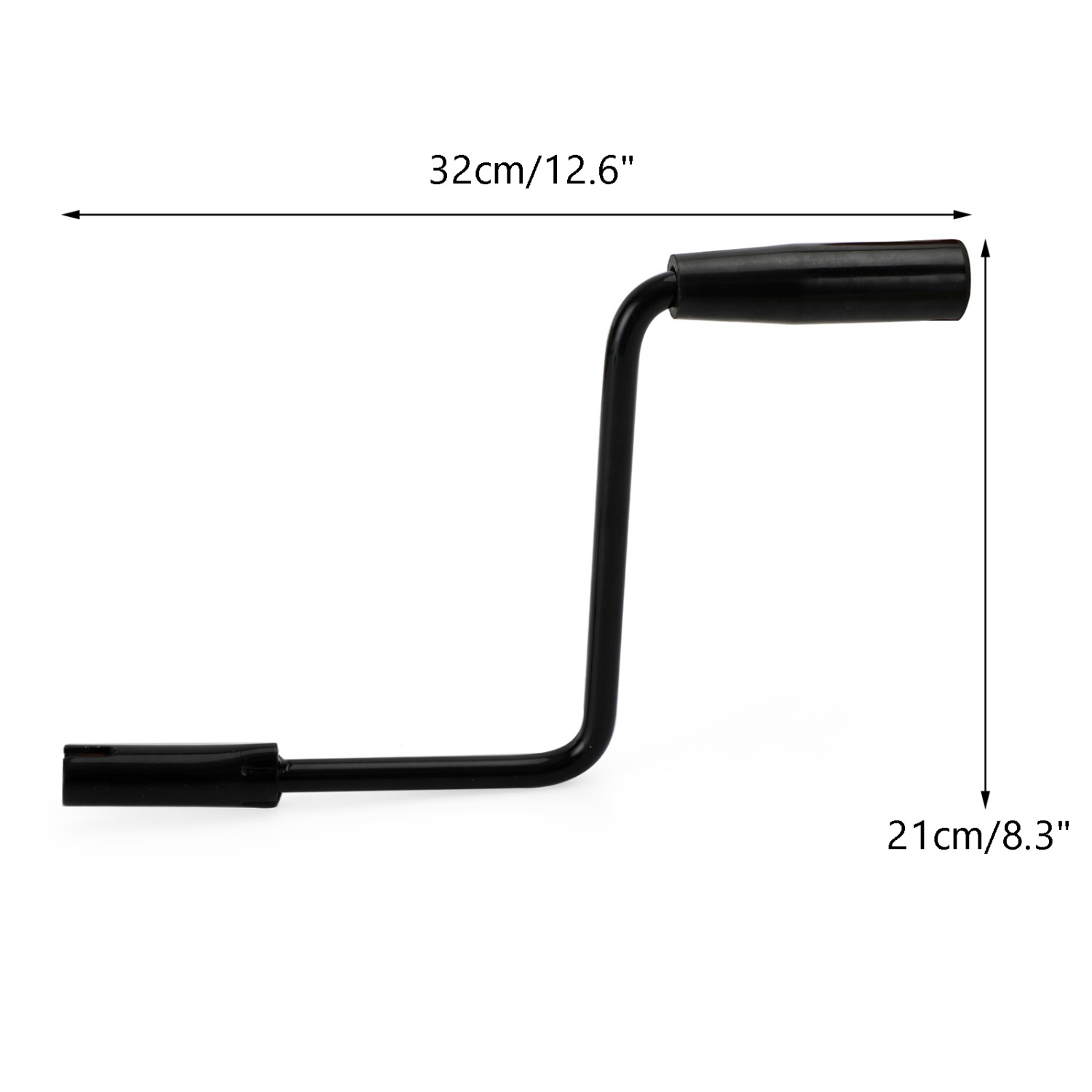 TOPTENG Pop Up Camper Crank Handle Black for Coleman/Fleetwood Pop Up Camper Canopy Rocker, Pop Up Camper Crank Handle Caravan RV Camping Canopy