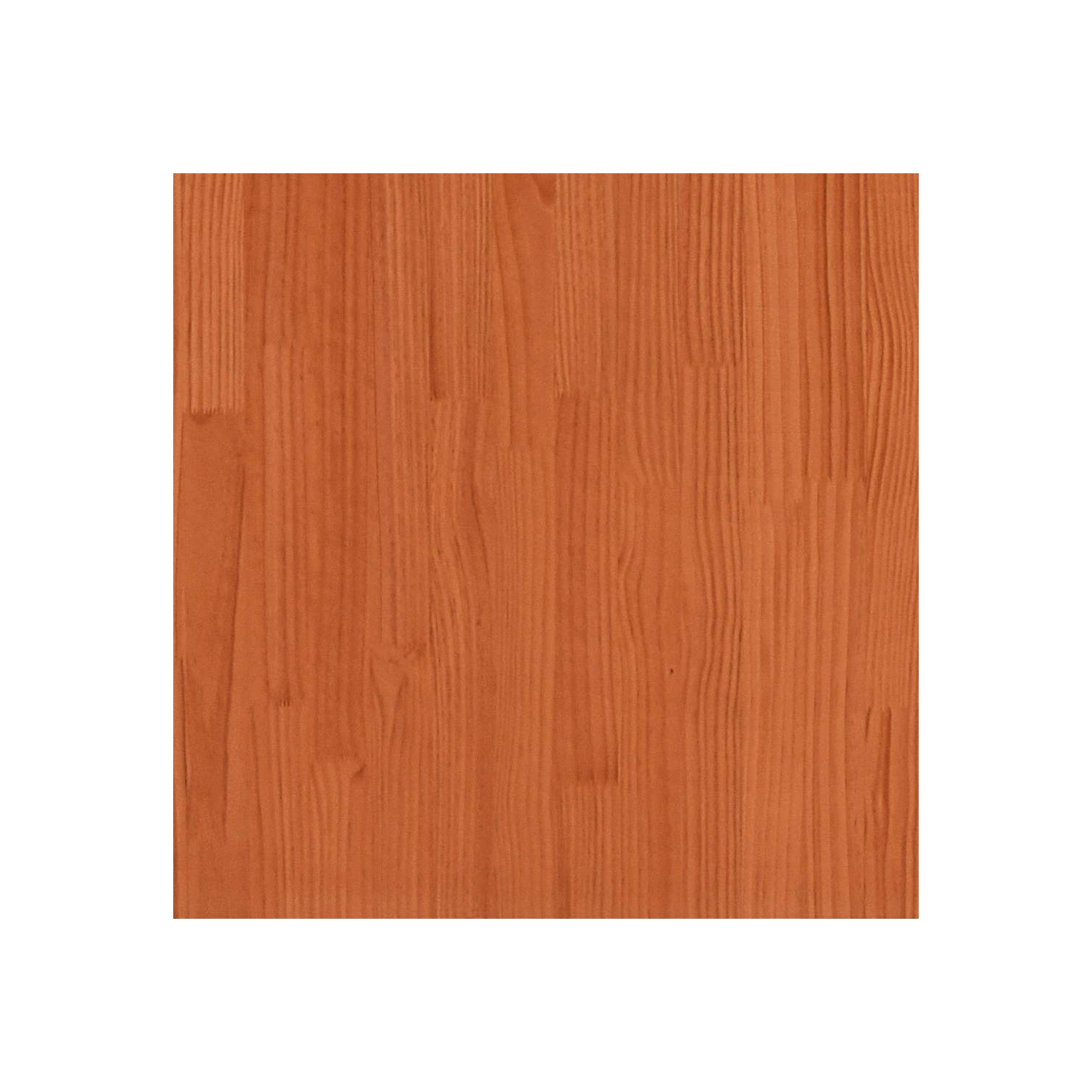 vidaXL Garden Sofas Armless 3 pcs Wax Brown 70x70x67 cm Solid Wood Pine